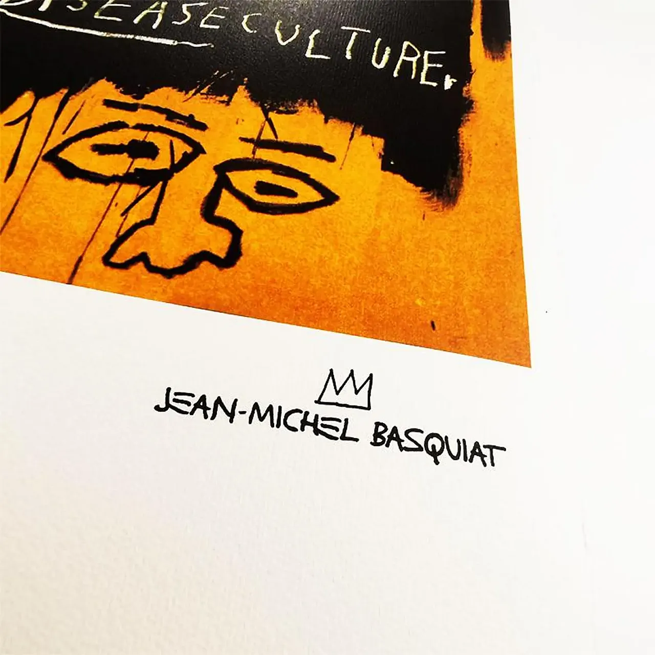 Litografia in edizione limitata di Jean-Michel Basquiat, anni '90 1
