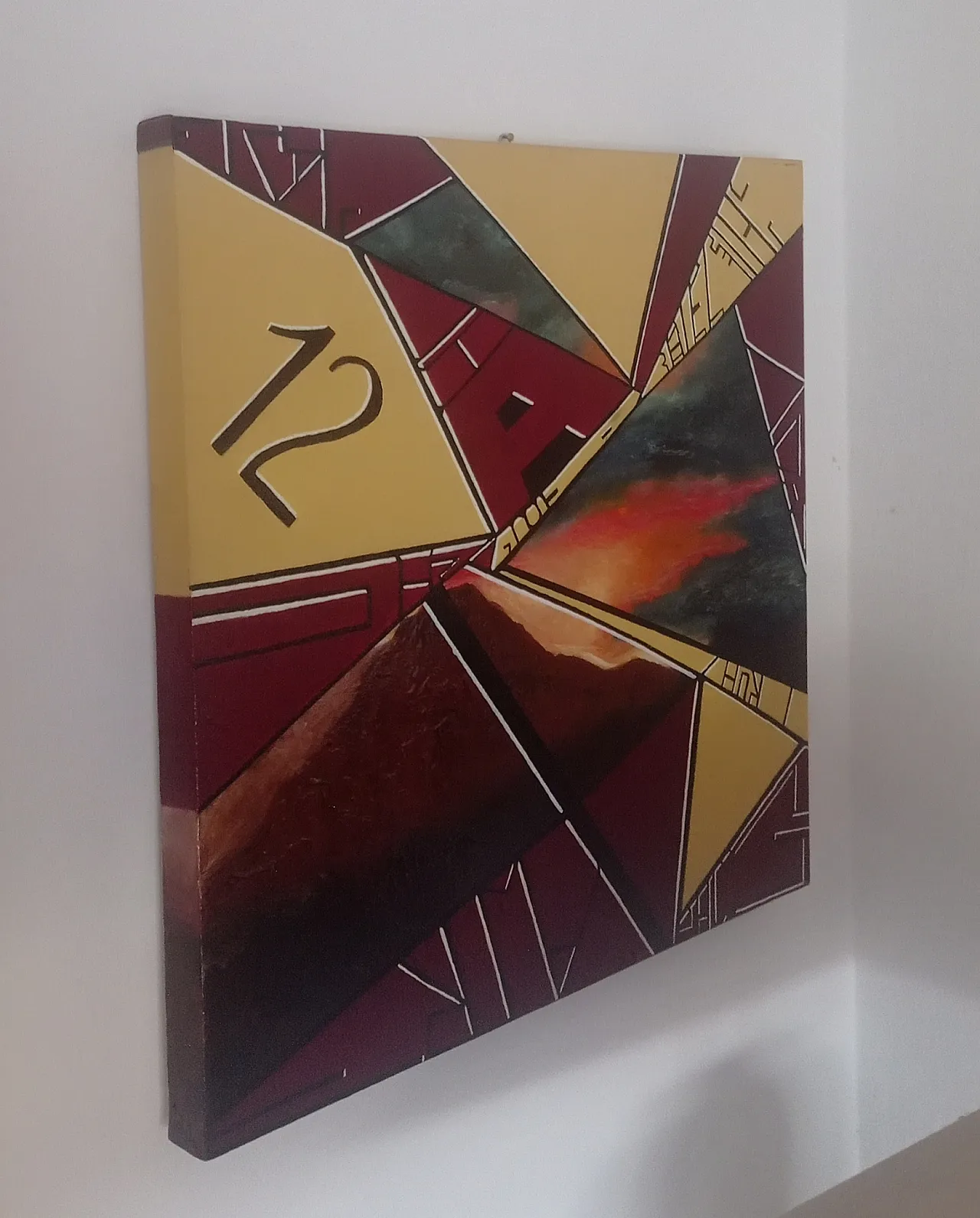 Monte Maiella by Giuseppe Cantatore, oil on canvas, 2000s 3