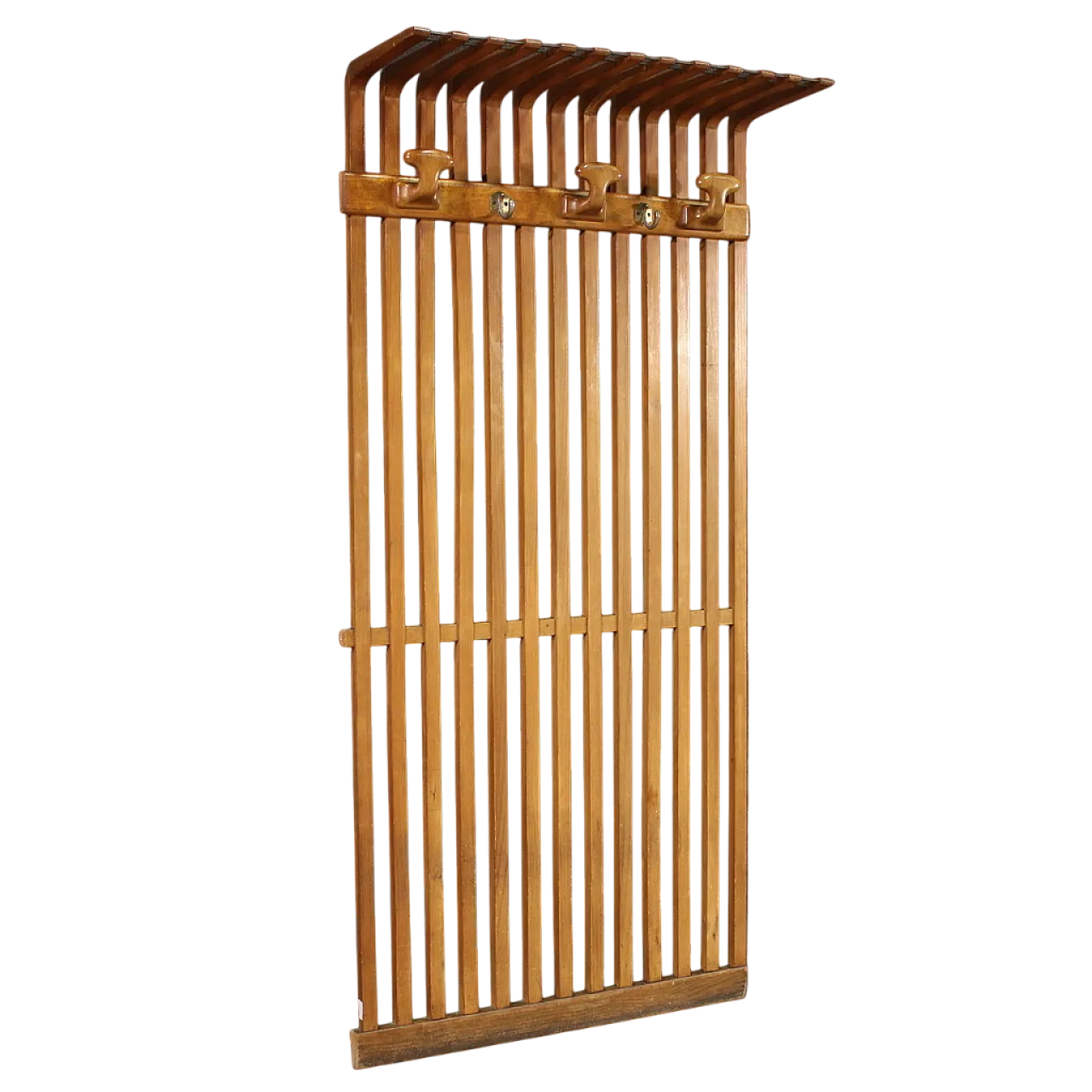 Appendiabiti da muro a stecche design anni '60 13