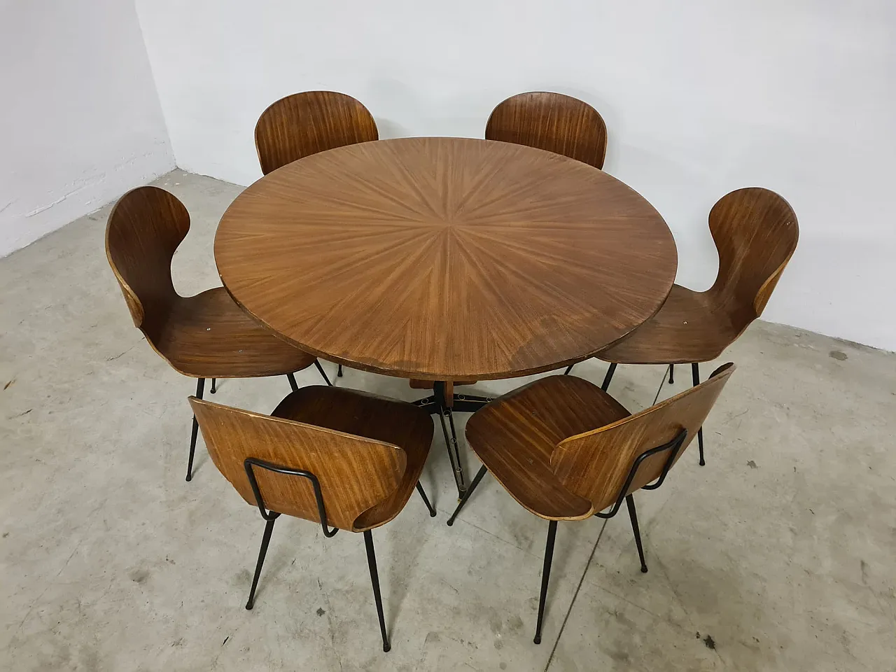 Lulli lunch set by Carlo Ratti for the Lissone, 60s 17