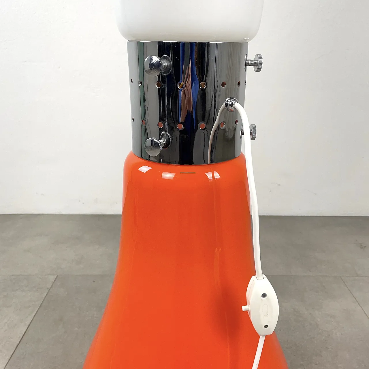 Birillo di Carlo Nason's earth lamp for Mazzega, Murano Italia '70 6