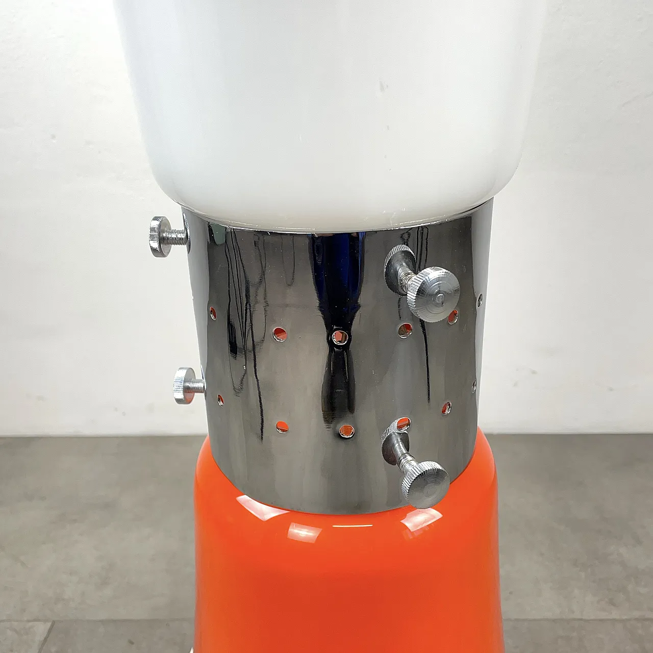 Birillo di Carlo Nason's earth lamp for Mazzega, Murano Italia '70 7