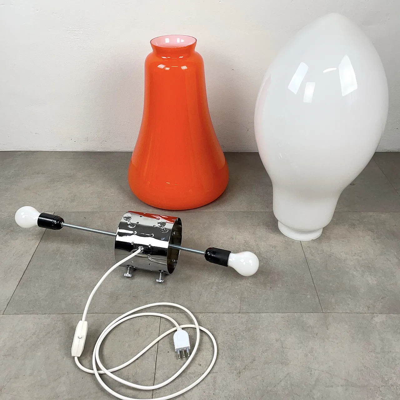 Birillo di Carlo Nason's earth lamp for Mazzega, Murano Italia '70 10