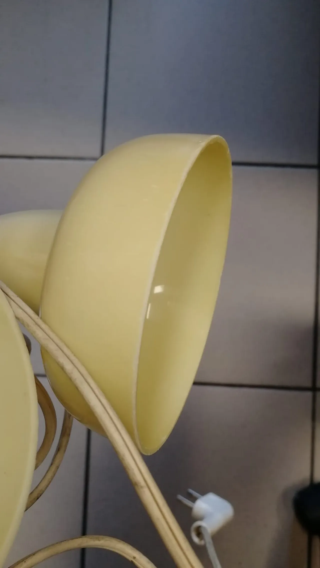 2 table lamps 60s 18