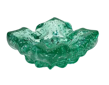 Posacenere Bollicine Art Déco in vetro di Murano di Barovier, anni '40