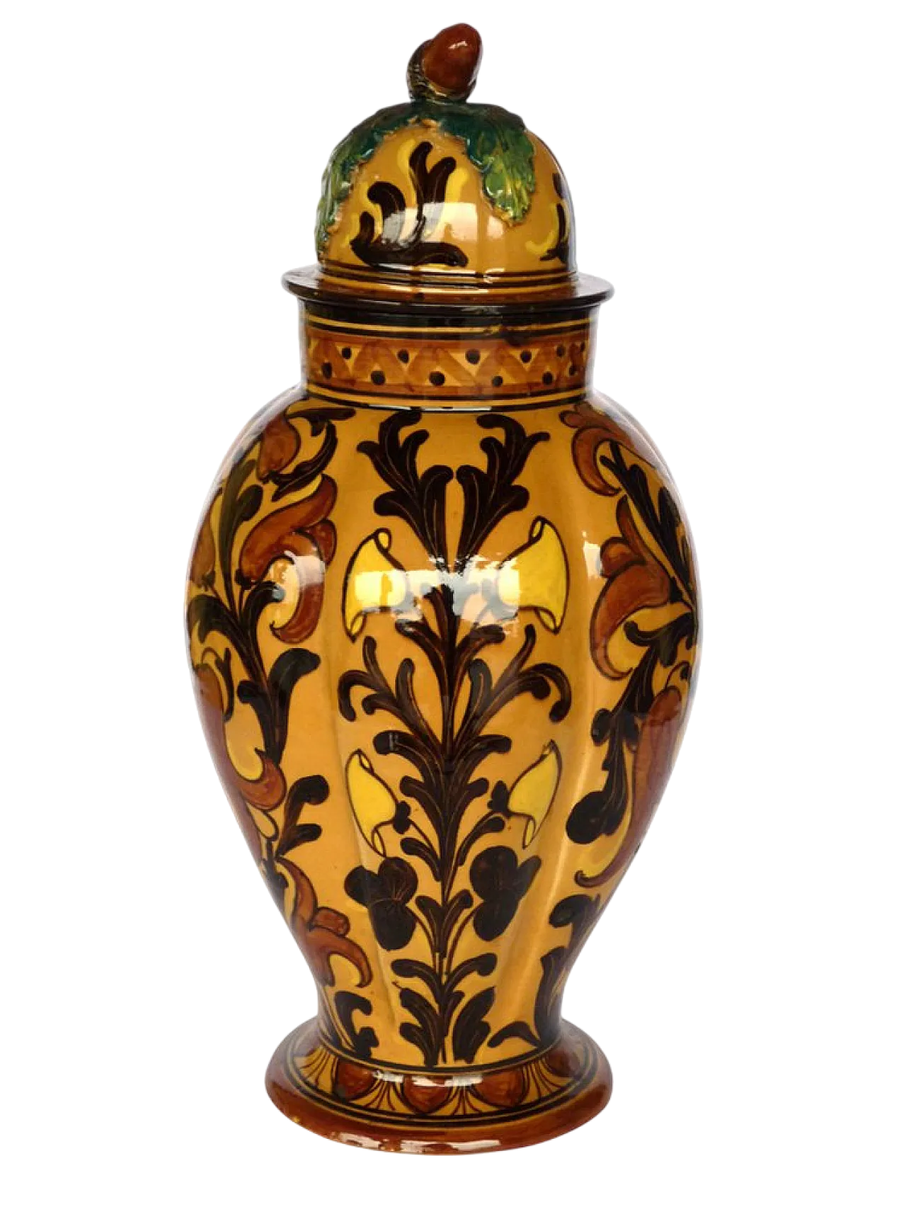 Vaso Potiche in ceramica, anni '20 12