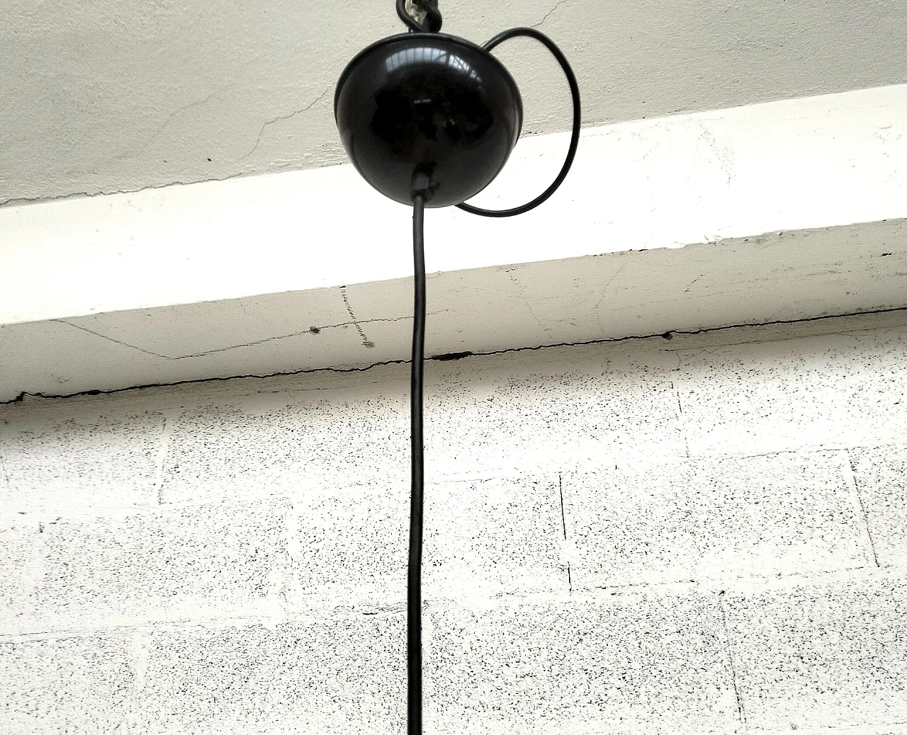 Lampadario in metallo 2133 di Gino Sarfatti per Arteluce, anni '70 11