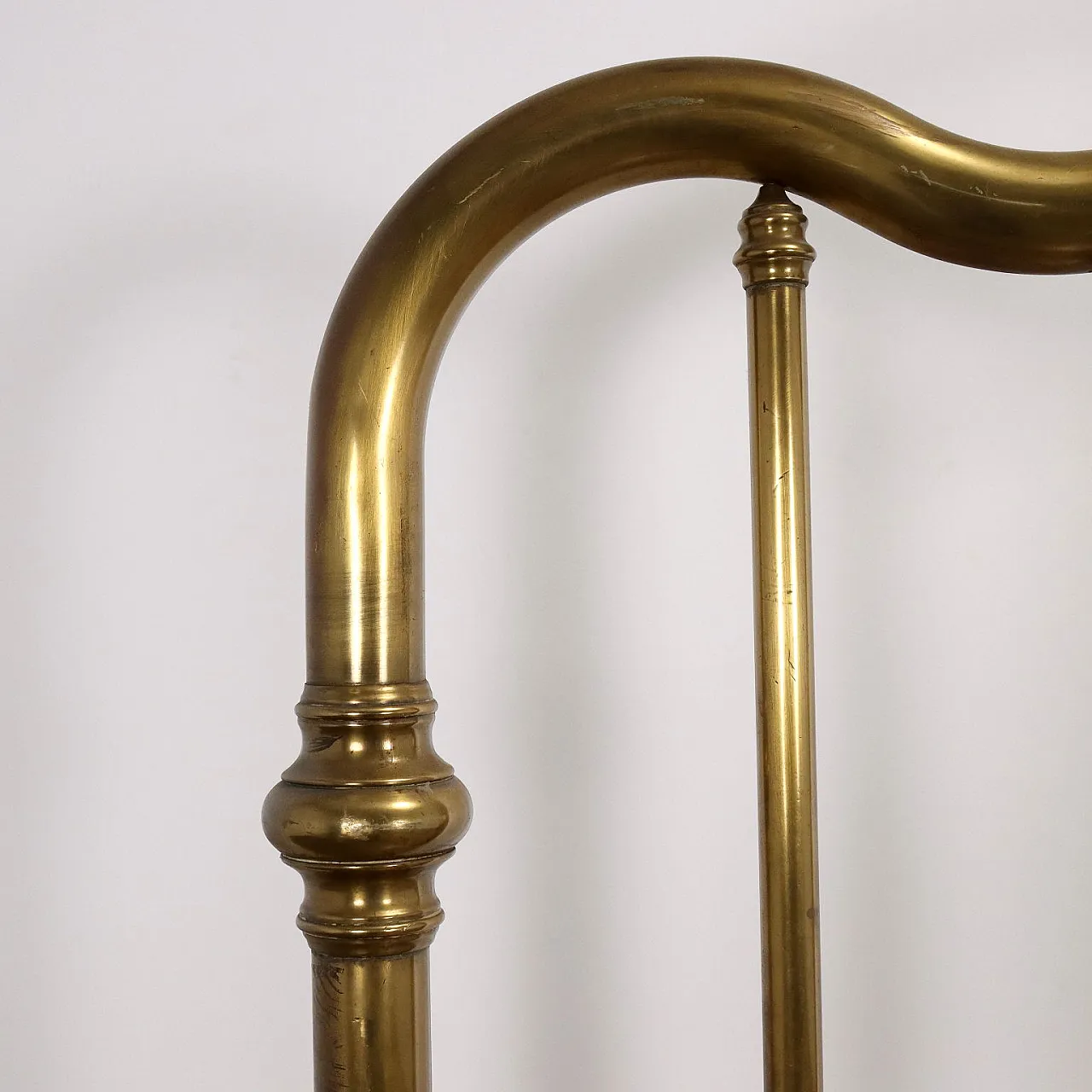 Letto antico in ottone, inizio '900 5