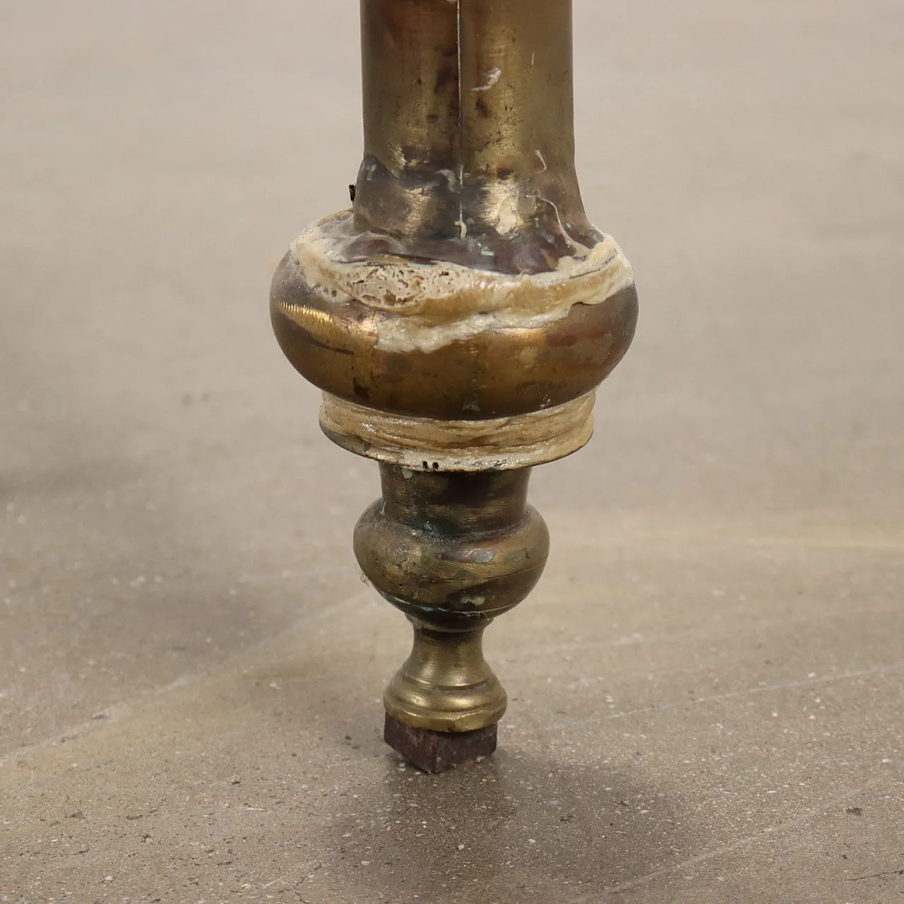 Letto antico in ottone, inizio '900 8