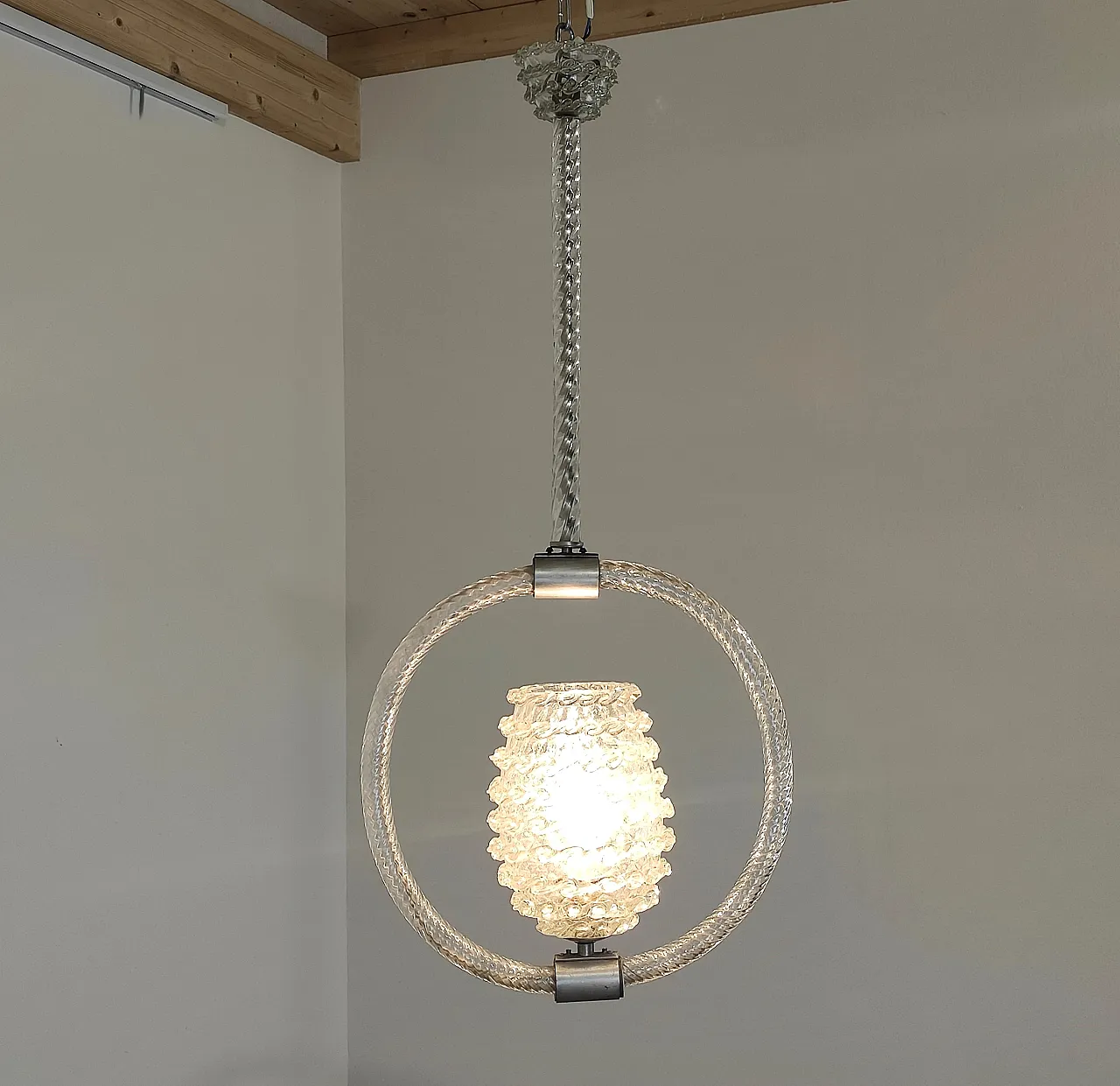 Murano chandelier, 40s 1