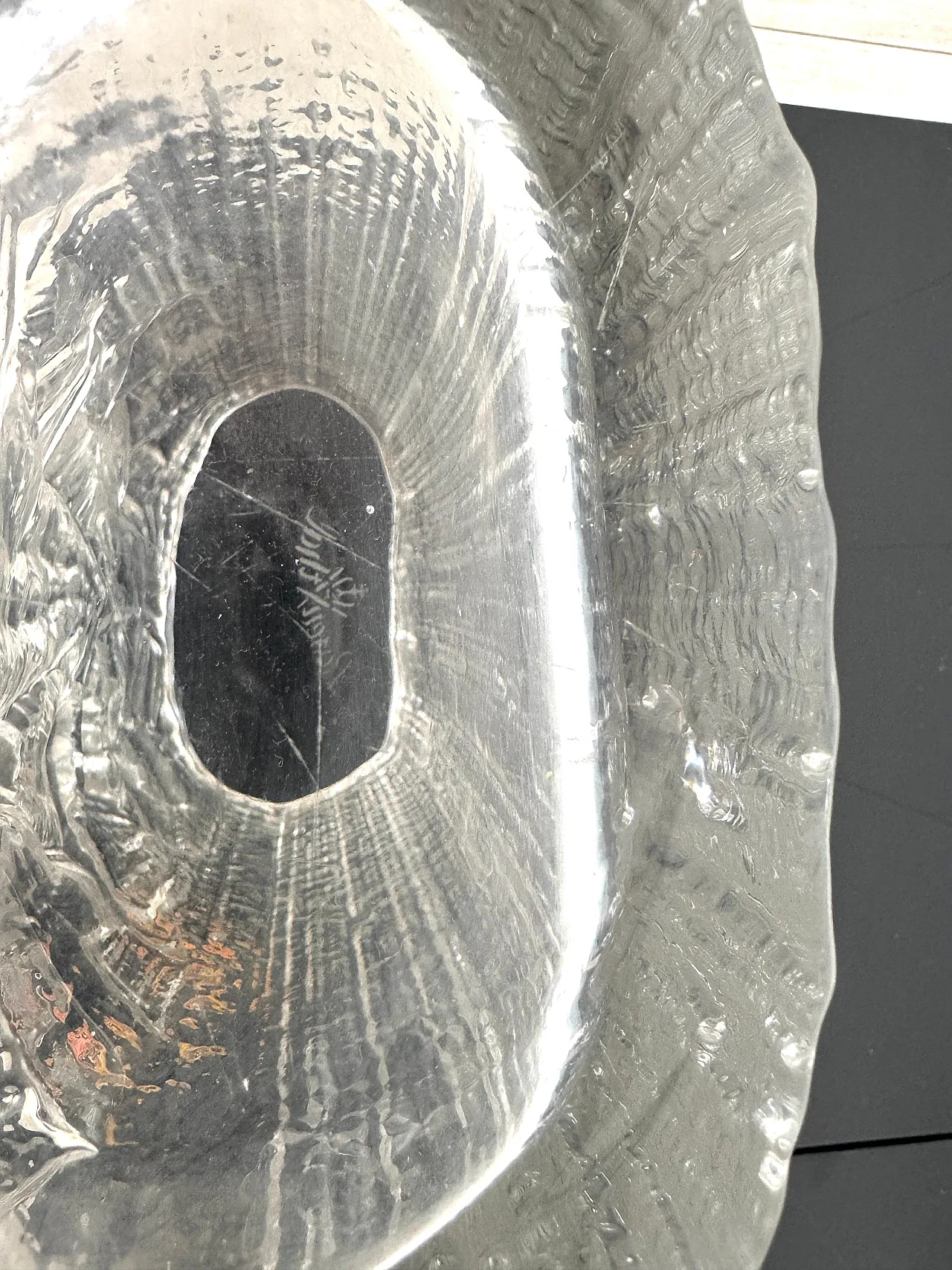 Vaso serie Galsstruktur di Martin Freyer per Rosenthal anni '70 9