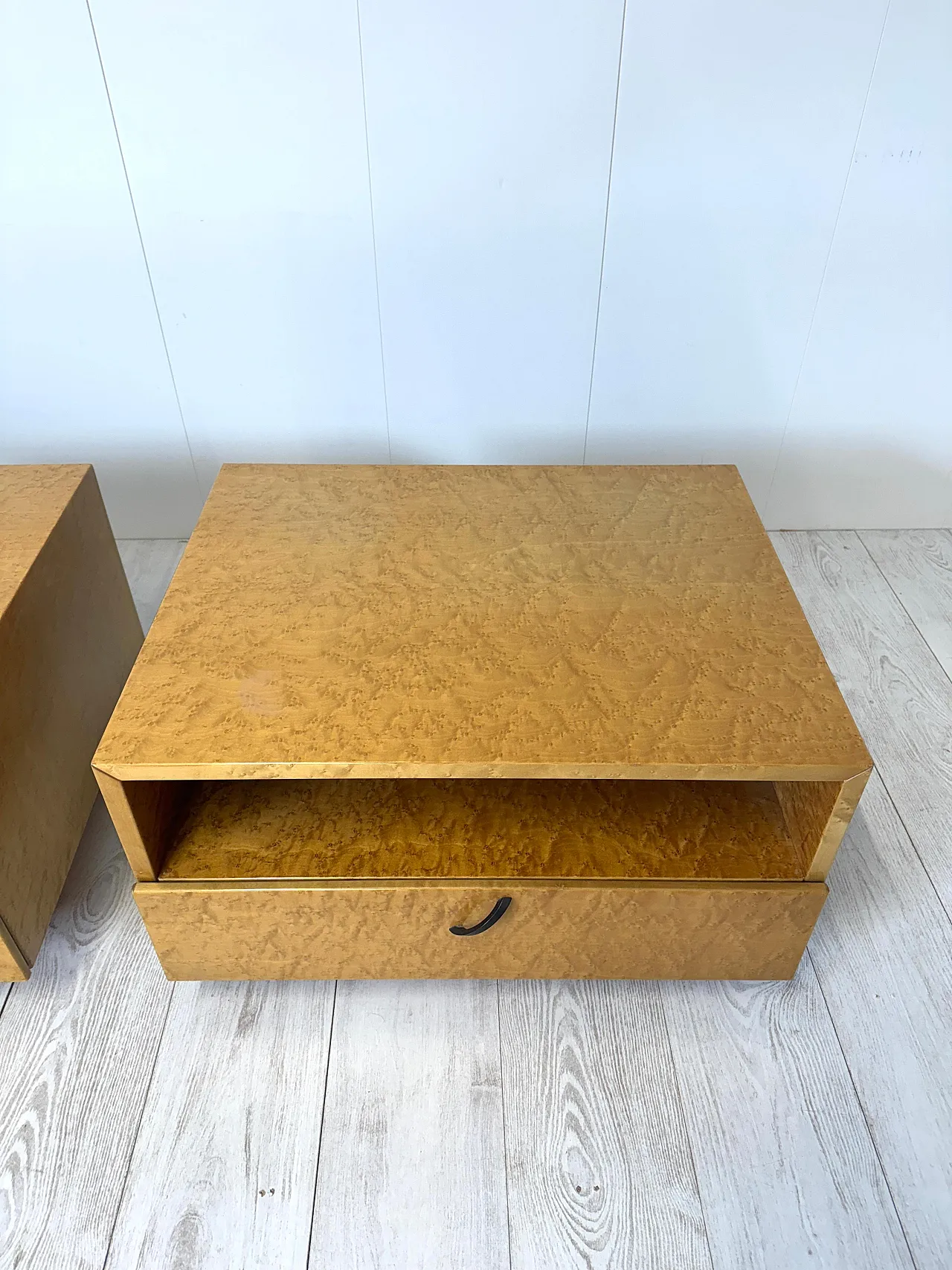 Pair of bedside tables by Giovanni Offredi for Saporiti, 1980s 12