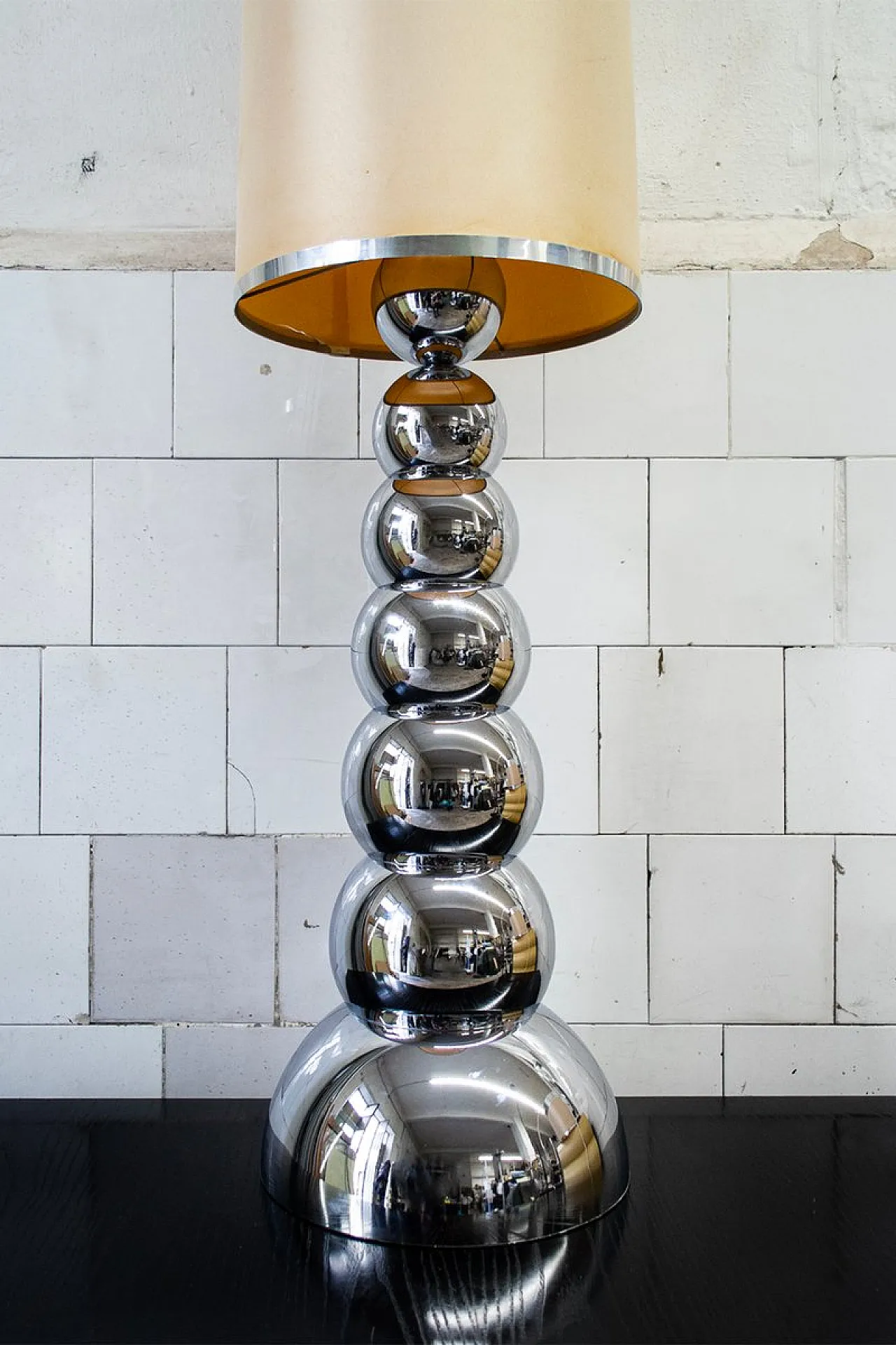 Lampada da terra di Goffredo Reggiani, anni '70 3