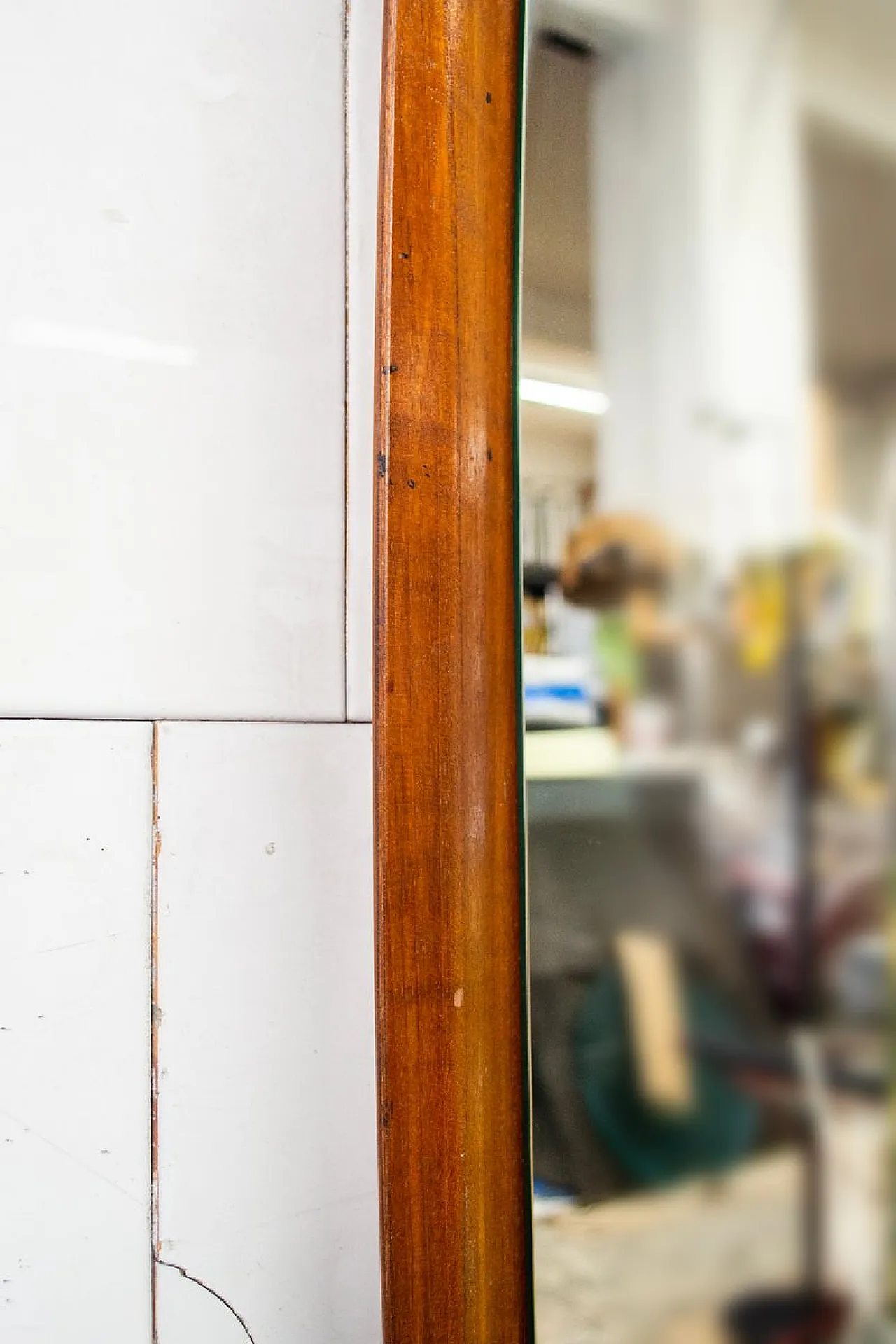 Specchio ovale di Franco Campo & Carlo Graffi per Home, anni '50 3