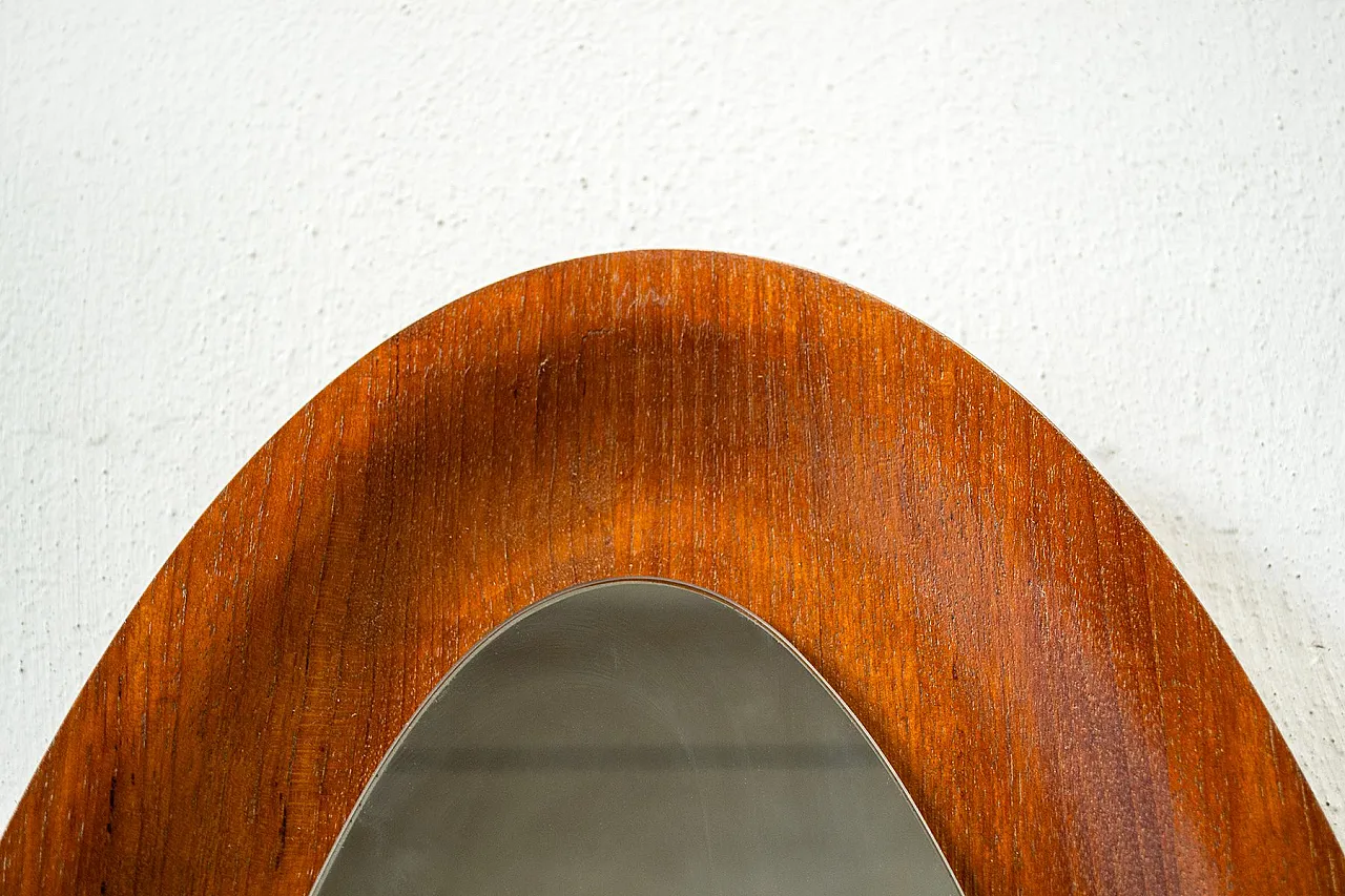 Specchio ovale di Franco Campo & Carlo Graffi per Home, anni '50 4