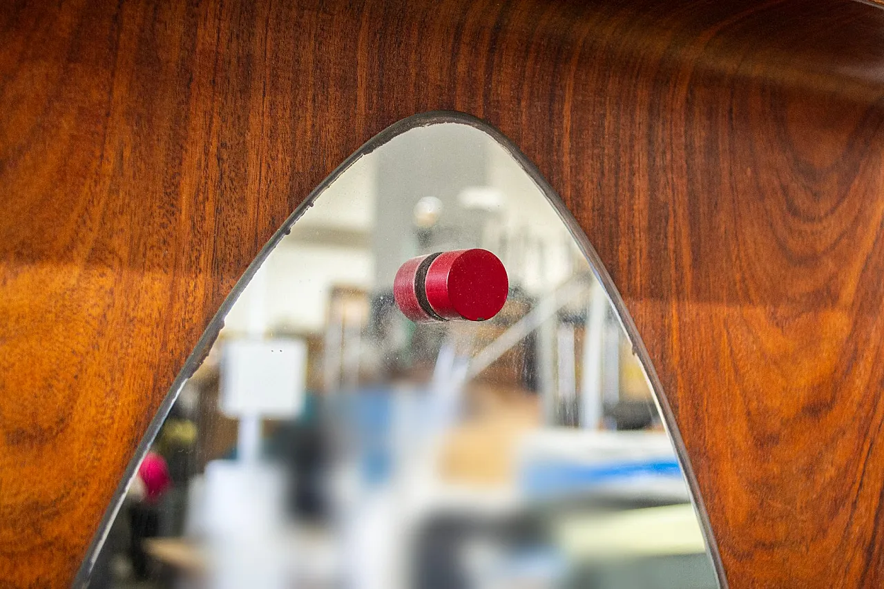 Specchio ovale di Franco Campo & Carlo Graffi per Home, anni '50 4