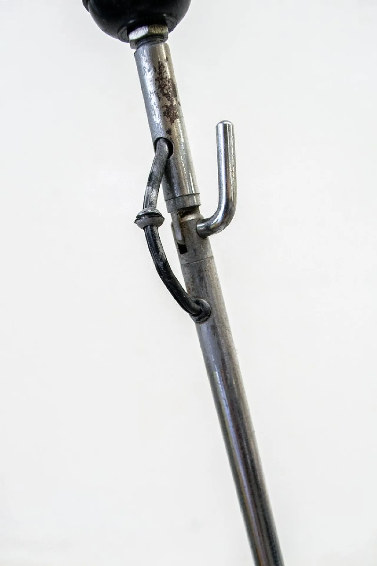 Lampada da terra a due luci regolabile, anni '70 5