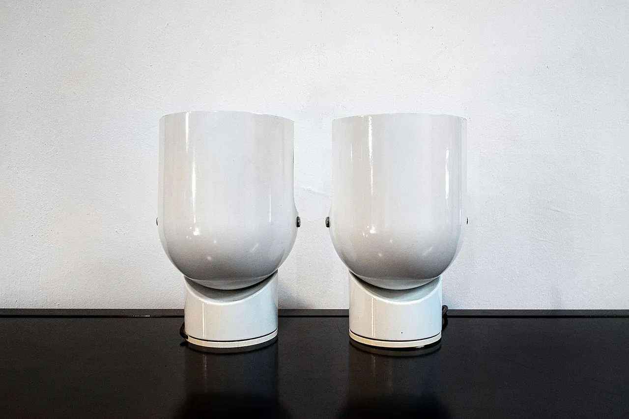Coppia di lampade Pileino di Gae Aulenti per Artemide, anni '70 2
