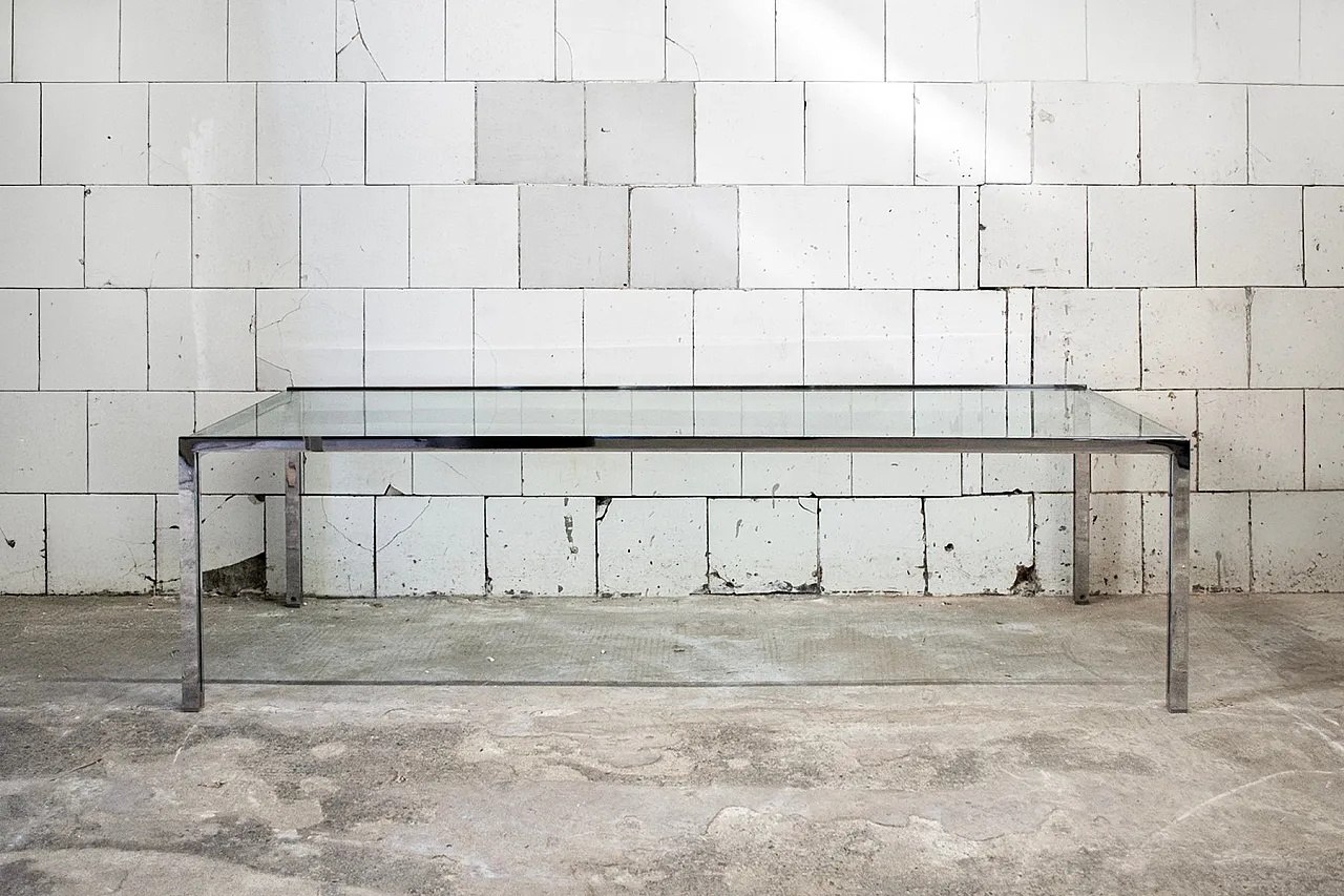 Pair of Luar coffee tables by Ross Littell for Icf De Padova, 1970s 2