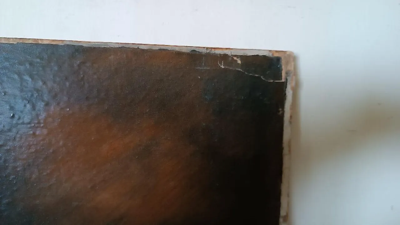 Vase with Archico flowers, oil on canvas, late 19th century 14