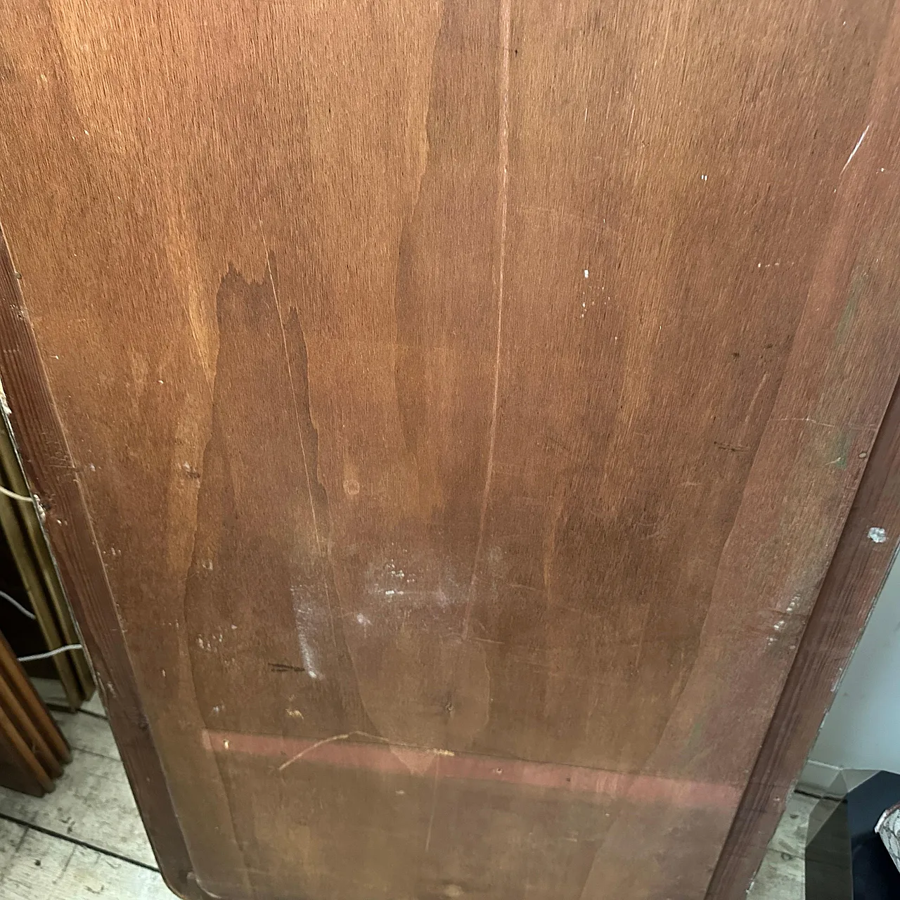 Specchio da parete in ottone in stile Gio Ponti, anni '50 4