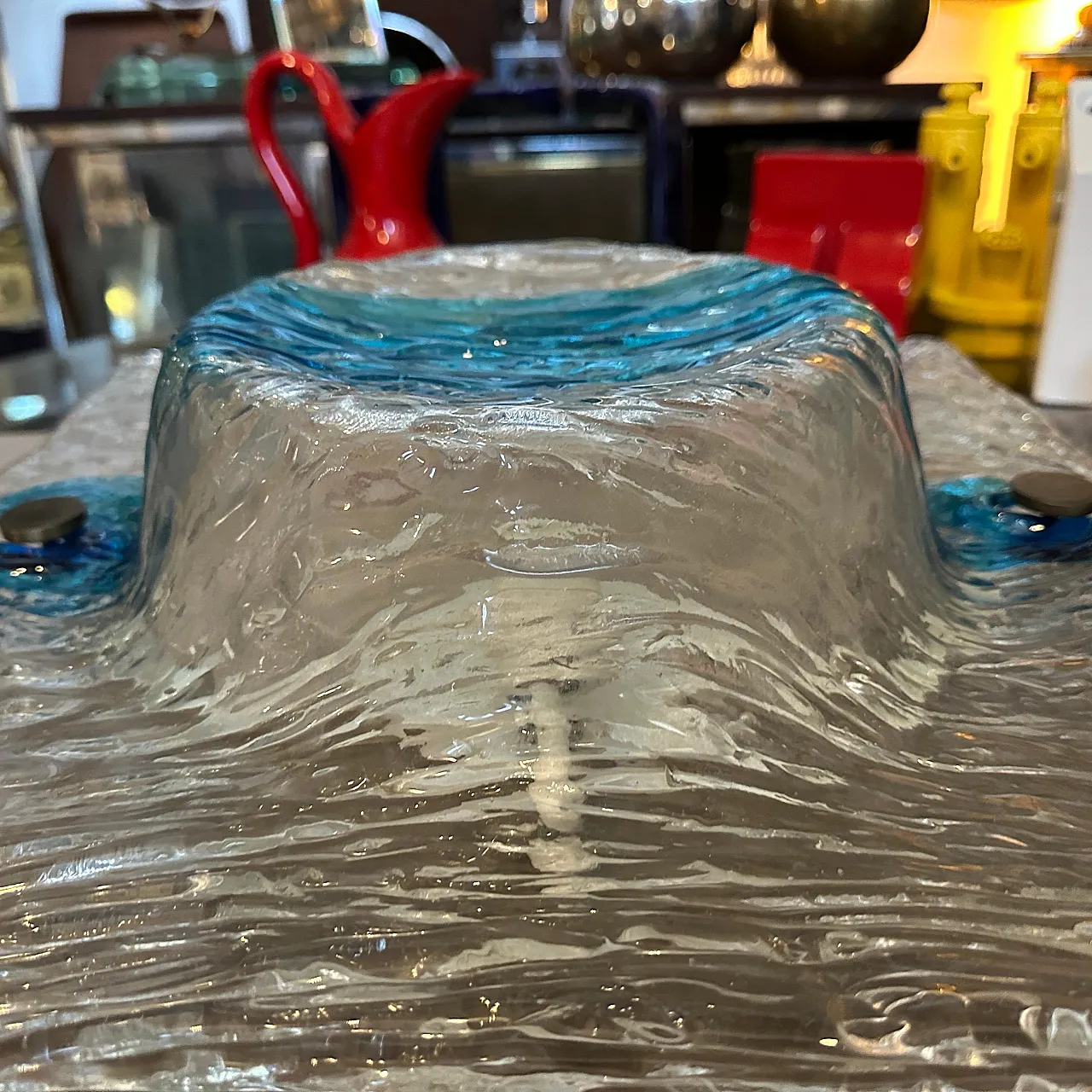 Applique in vetro Corteccia di Toni Zuccheri per Venini, anni '70 9