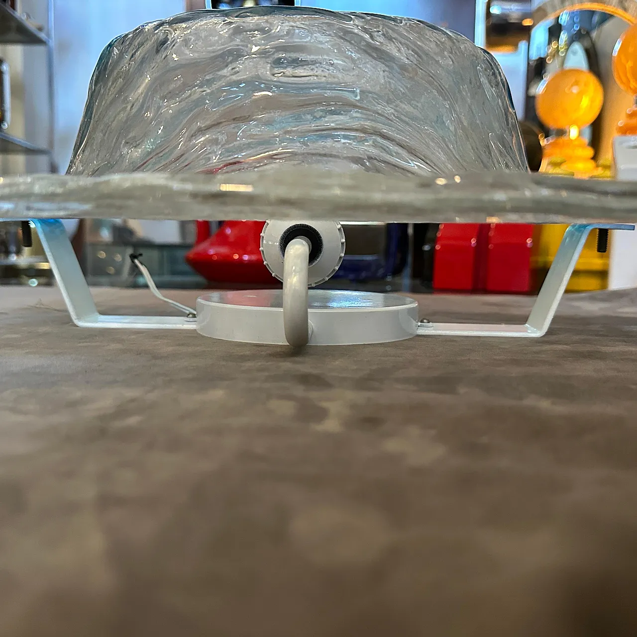 Applique in vetro Corteccia di Toni Zuccheri per Venini, anni '70 10