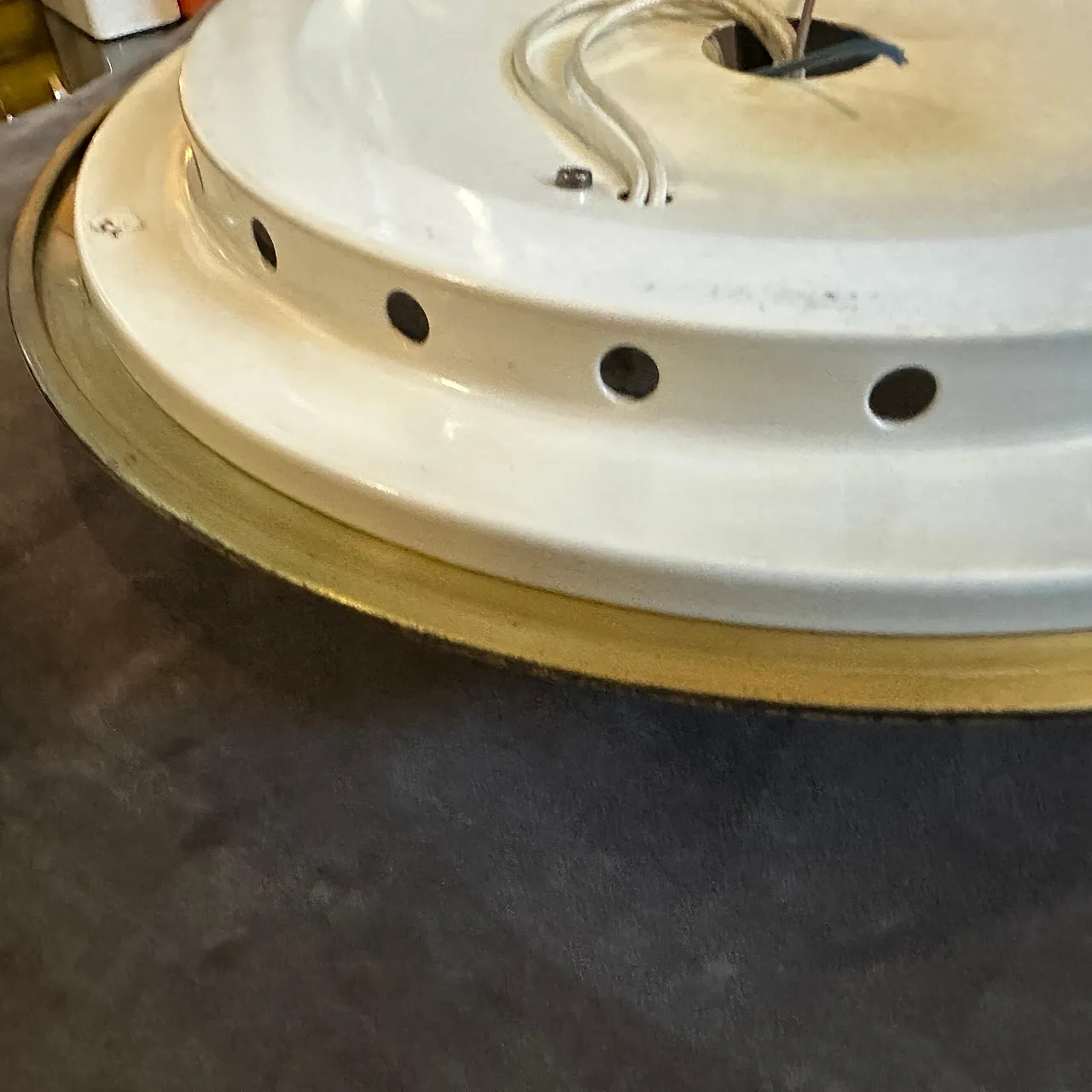 Coppia di plafoniere in stile Luigi Caccia Dominioni, anni '60 16