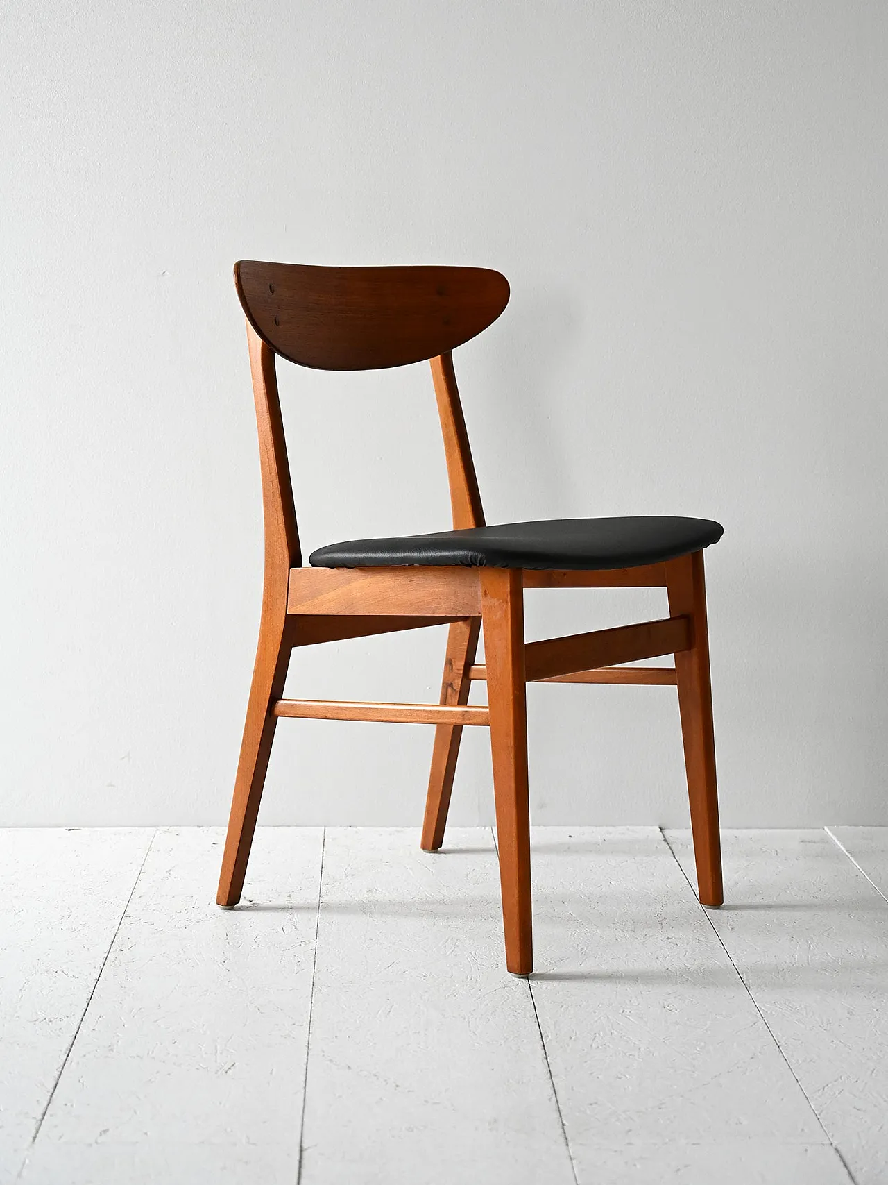 4 Teak Farsrup Danish chairs, 60s 4
