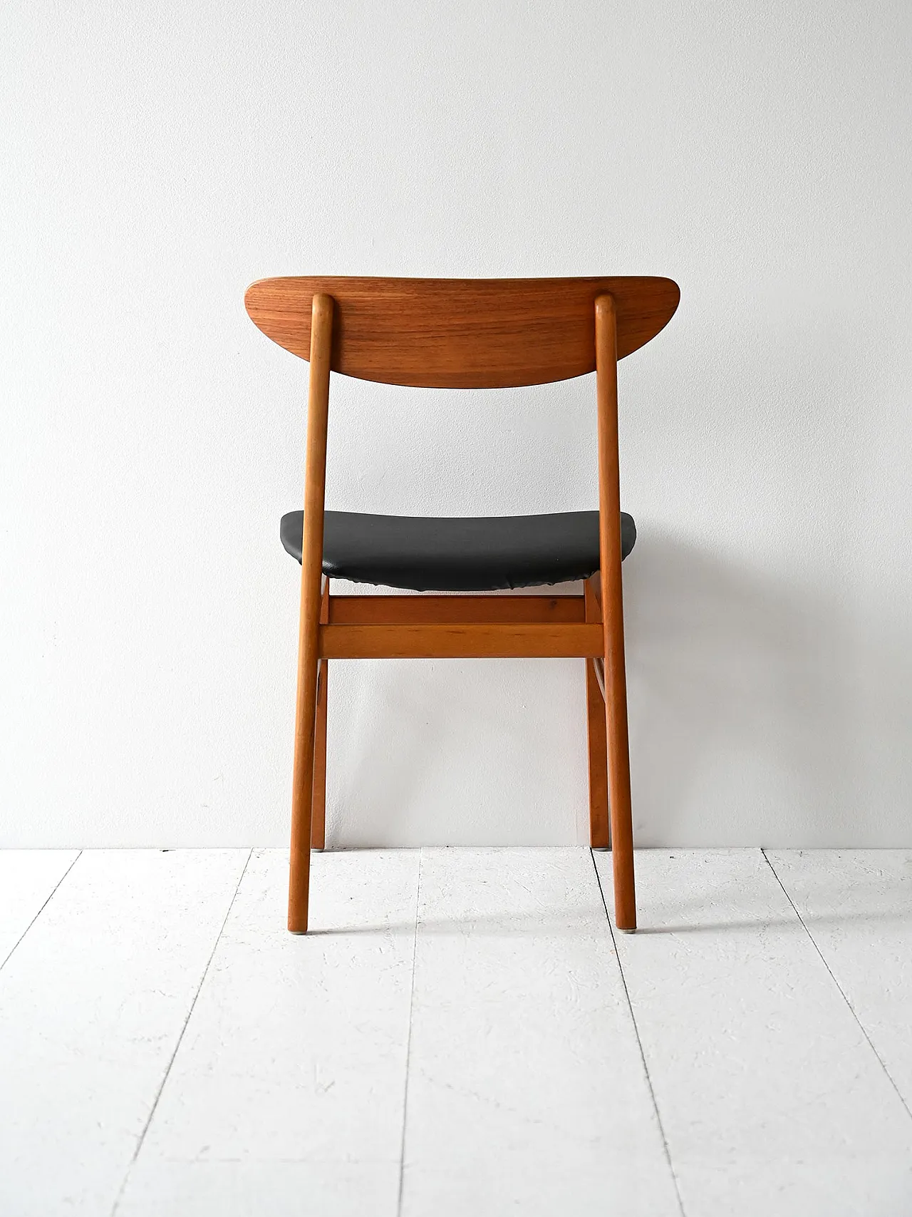 4 Teak Farsrup Danish chairs, 60s 6
