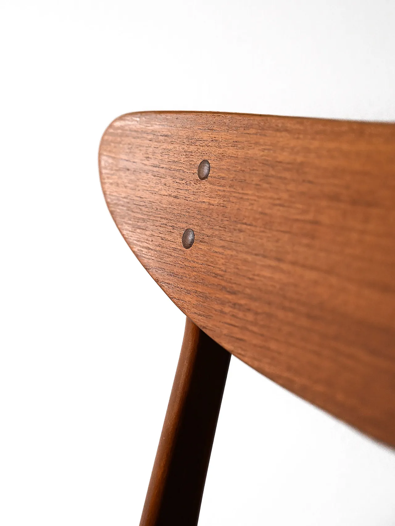 4 Teak Farsrup Danish chairs, 60s 8