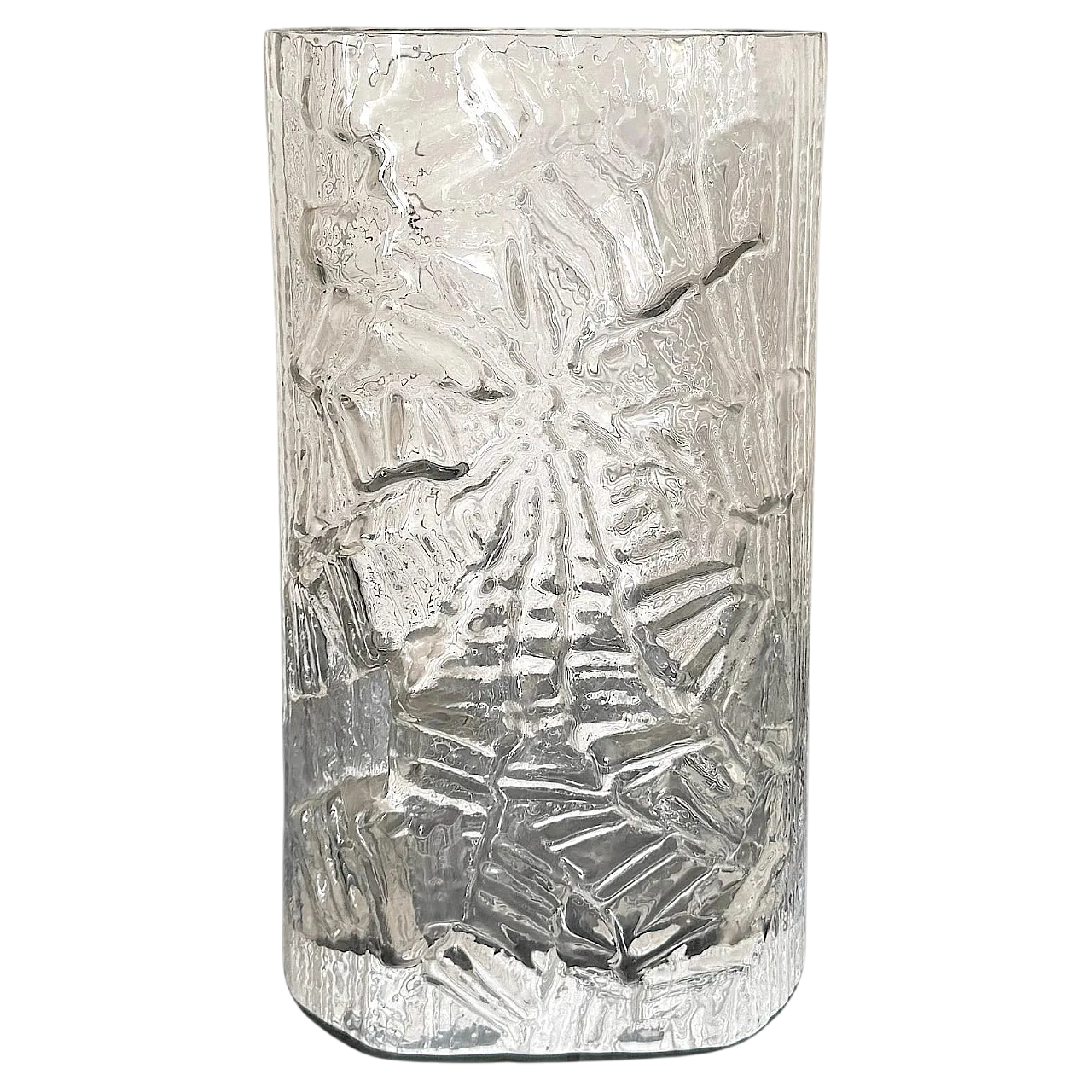 Vaso serie Galsstruktur di Martin Freyer per Rosenthal anni '70 12