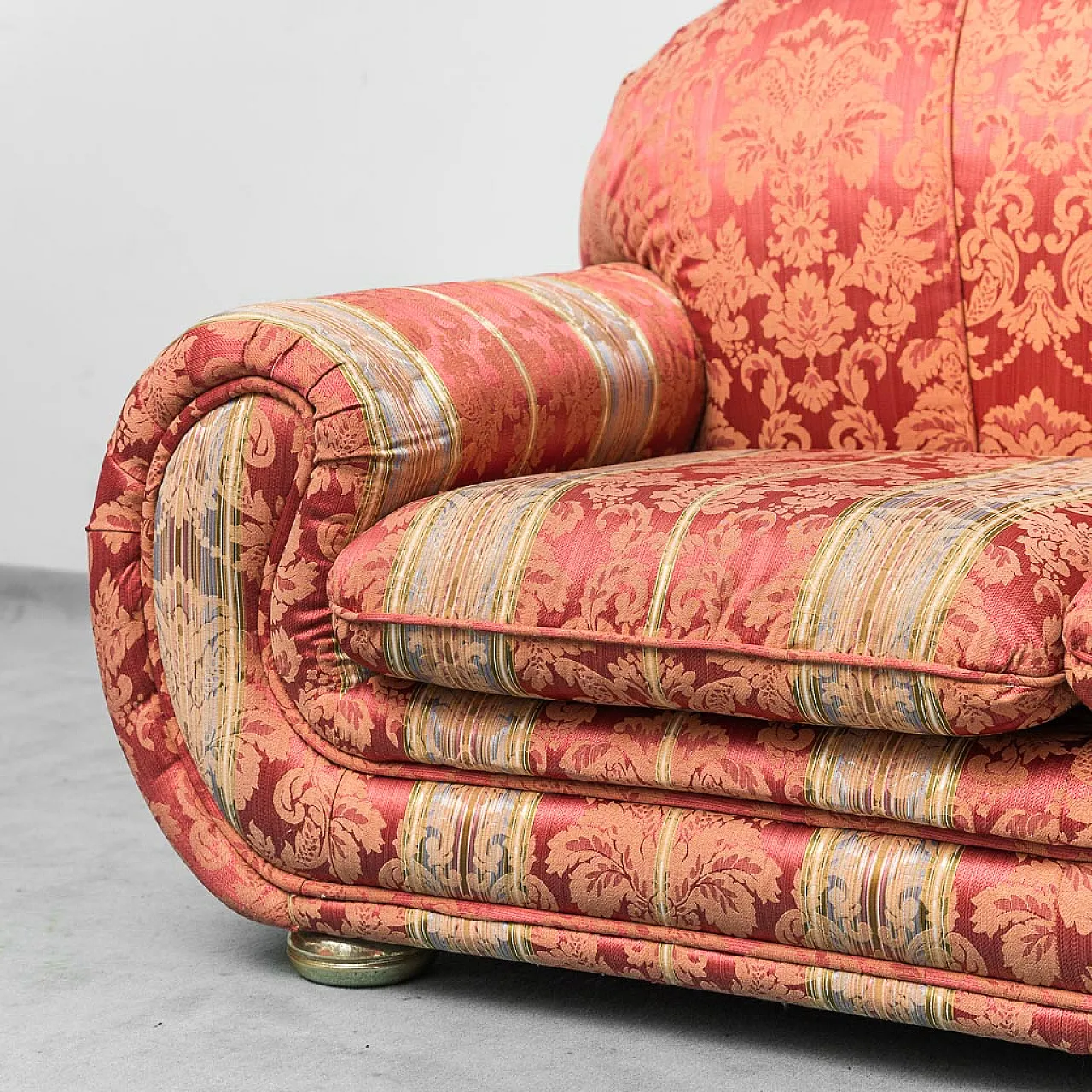 2 seats in fabric with fantasy, 50s 2