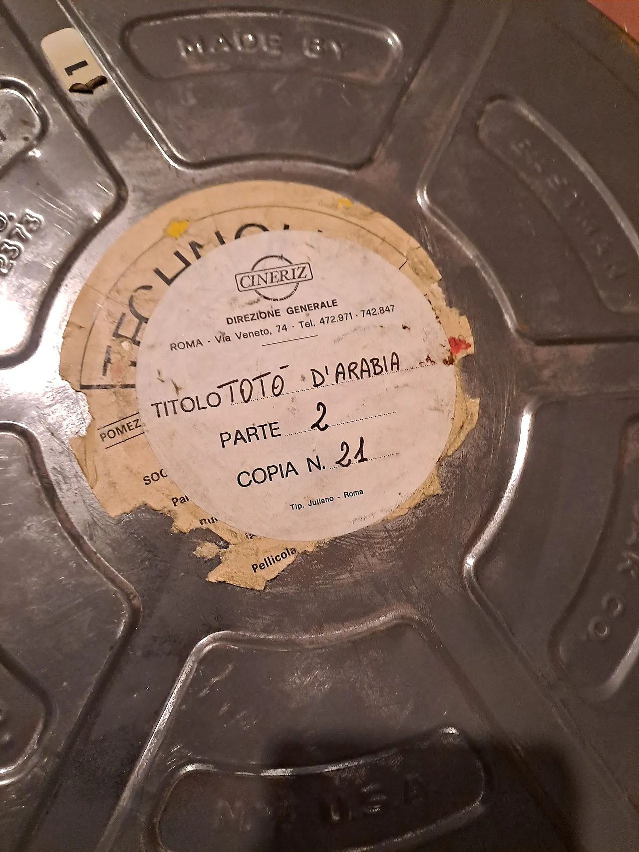 4 film pellicola 35 mm Cinemascope, anni '50 13