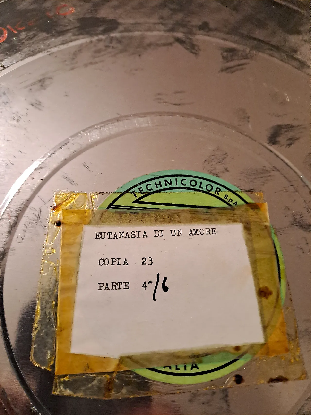 4 film pellicola 35 mm Cinemascope, anni '50 35