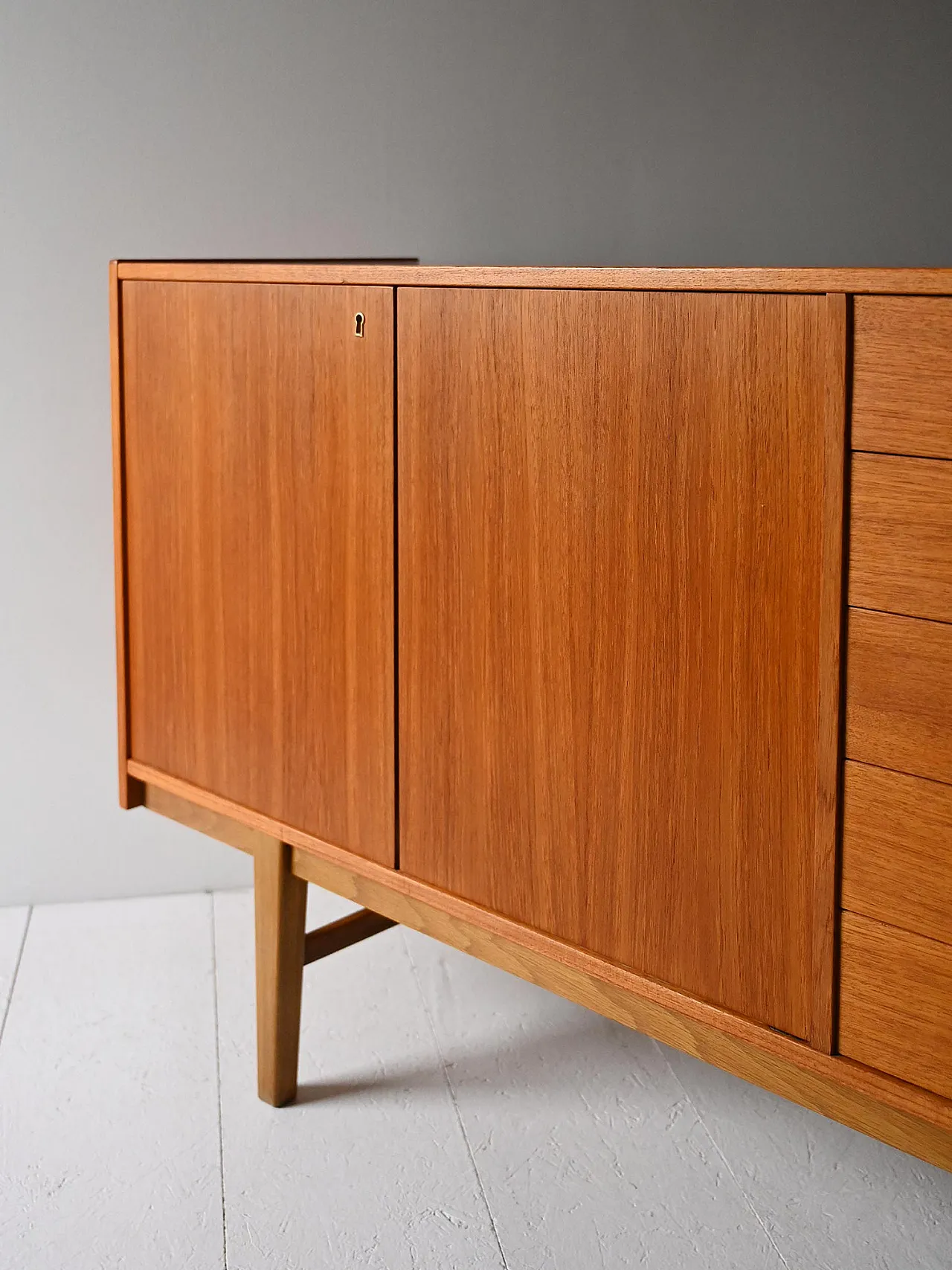 Scandinavian sideboard in 1960s 7