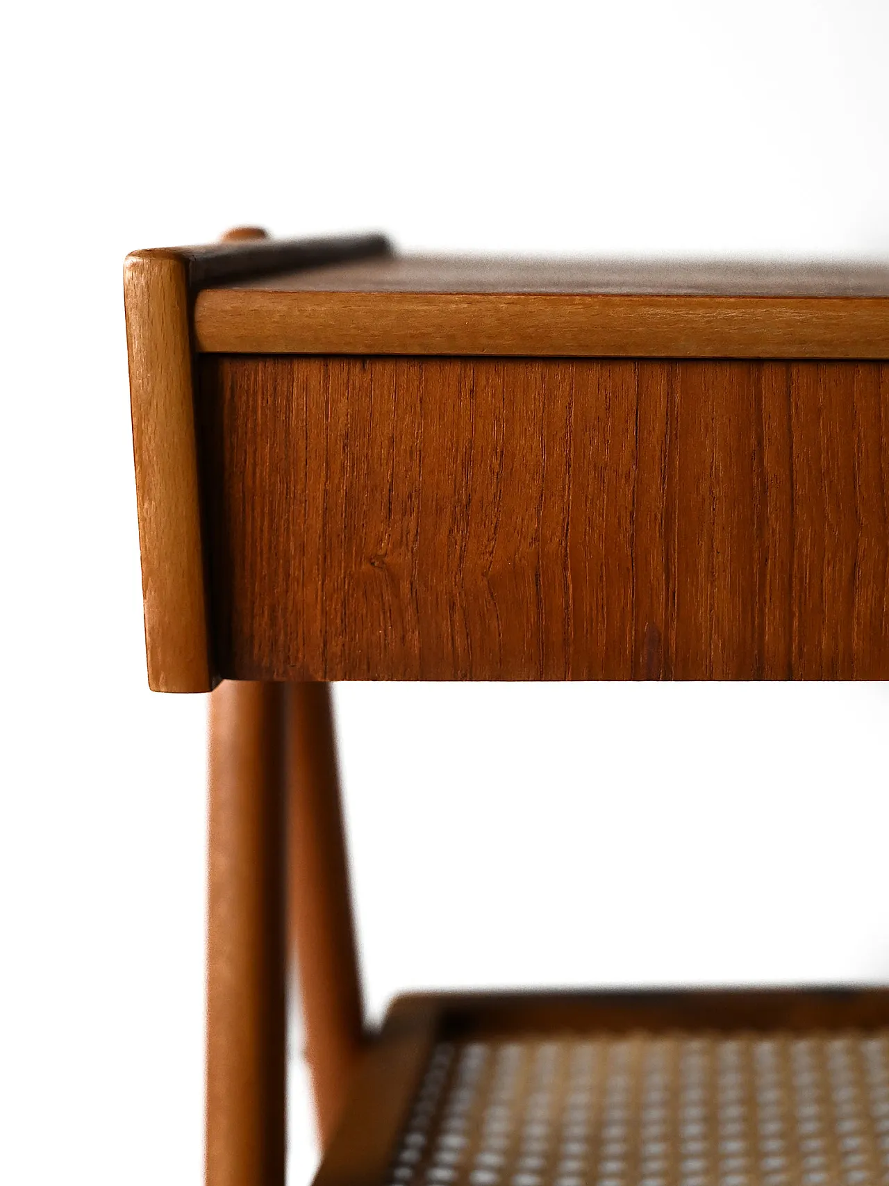 Pair of Scandinavian teak bedside tables,.60s 9