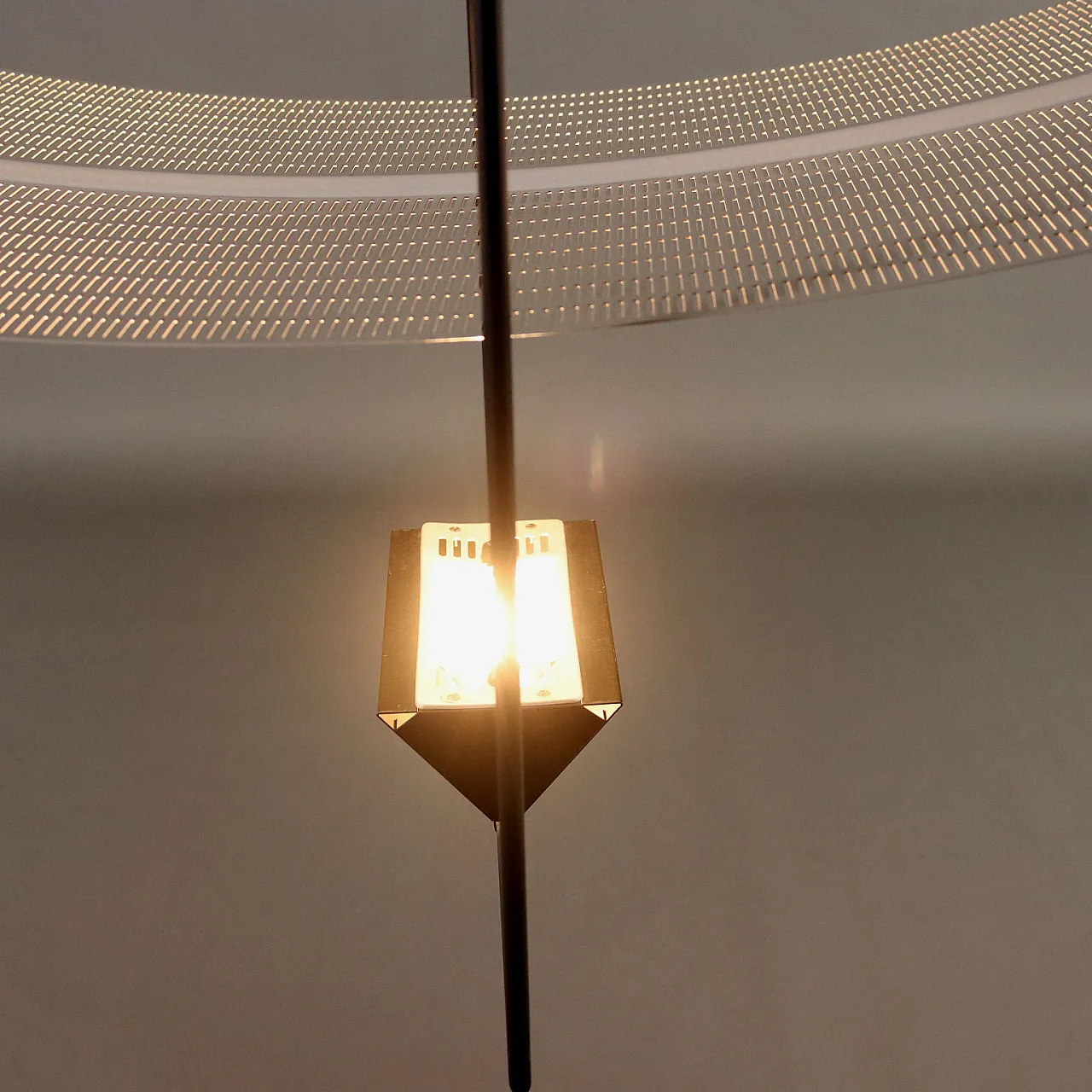 Artemide Zefiro Lamp by Mario Botta in metal, 1980s 3