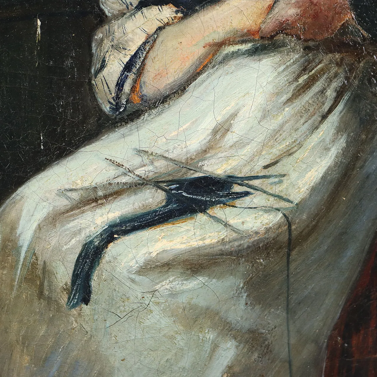 Painting courtship scene, 19th century 6