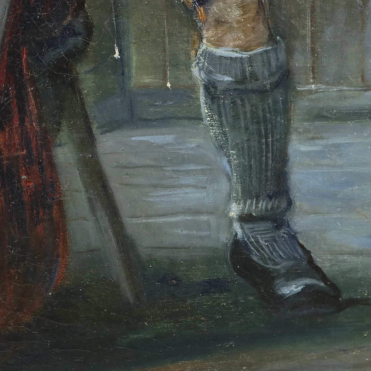 Painting courtship scene, 19th century 8