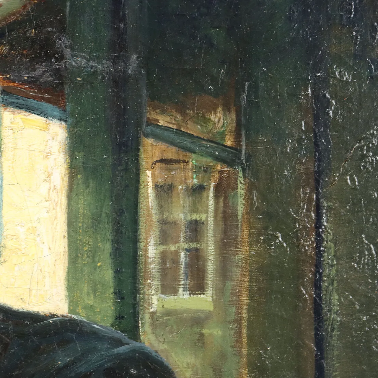 Painting courtship scene, 19th century 9