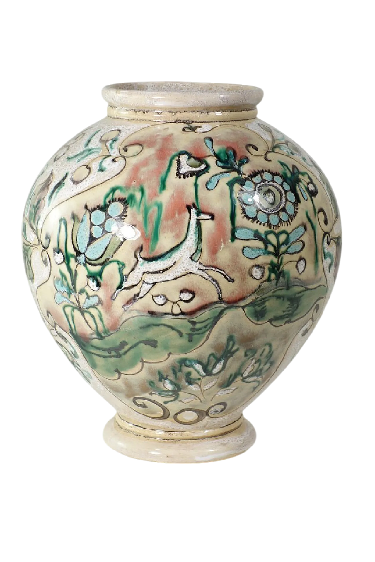 Vaso in ceramica di Elio Schiavon Erhart, Italia 10