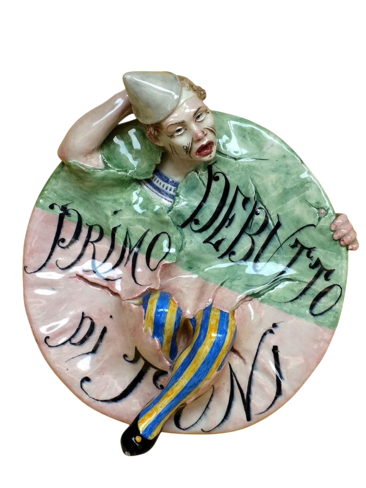 Portafiori Art Deco in ceramica Colonnata Sesto Fiorentino 1930 10