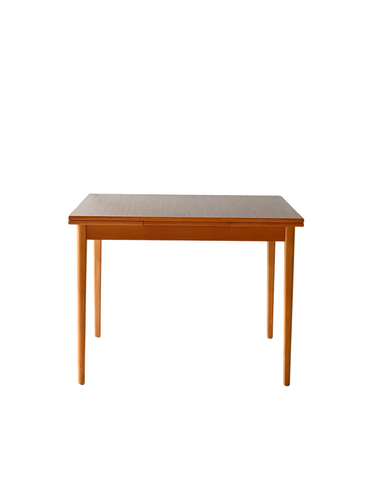 Tavolo rettangolare scandinavo in teak e formica, anni '60 8
