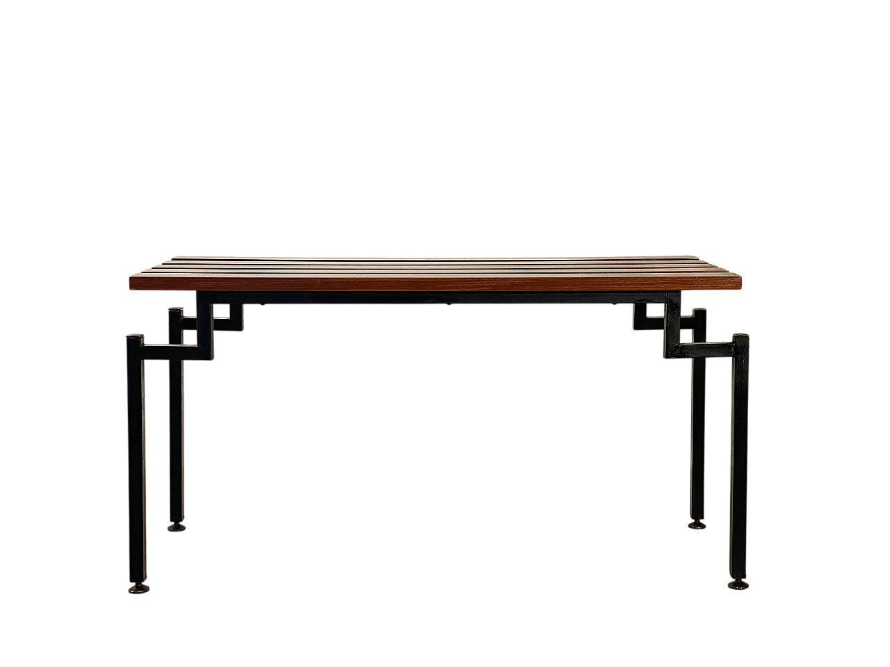 Panchetta in legno di teak, anni '60 16