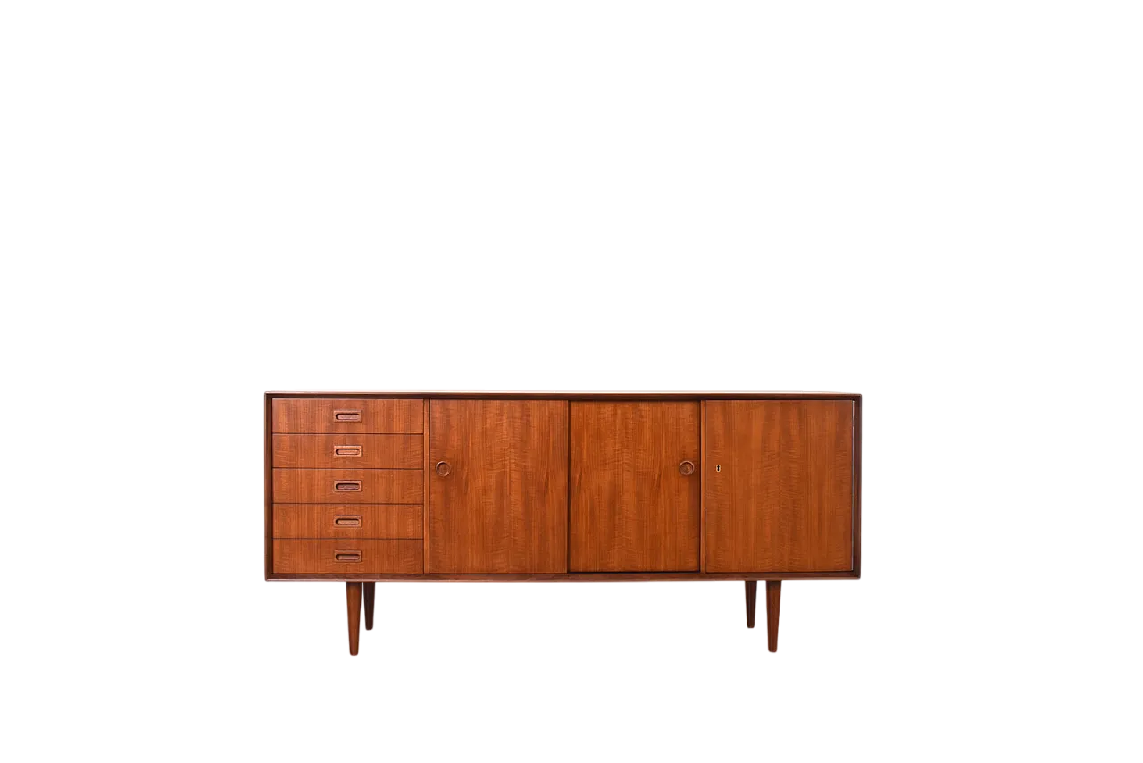 Credenza in teak danese,, anni '60 19