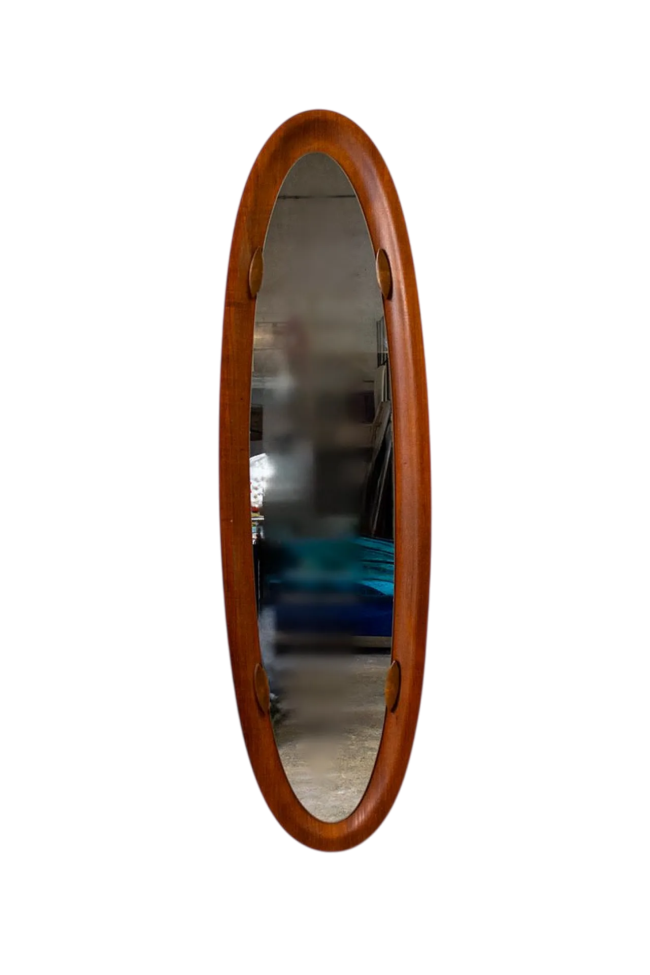 Specchio ovale di Franco Campo & Carlo Graffi per Home, anni '50 6