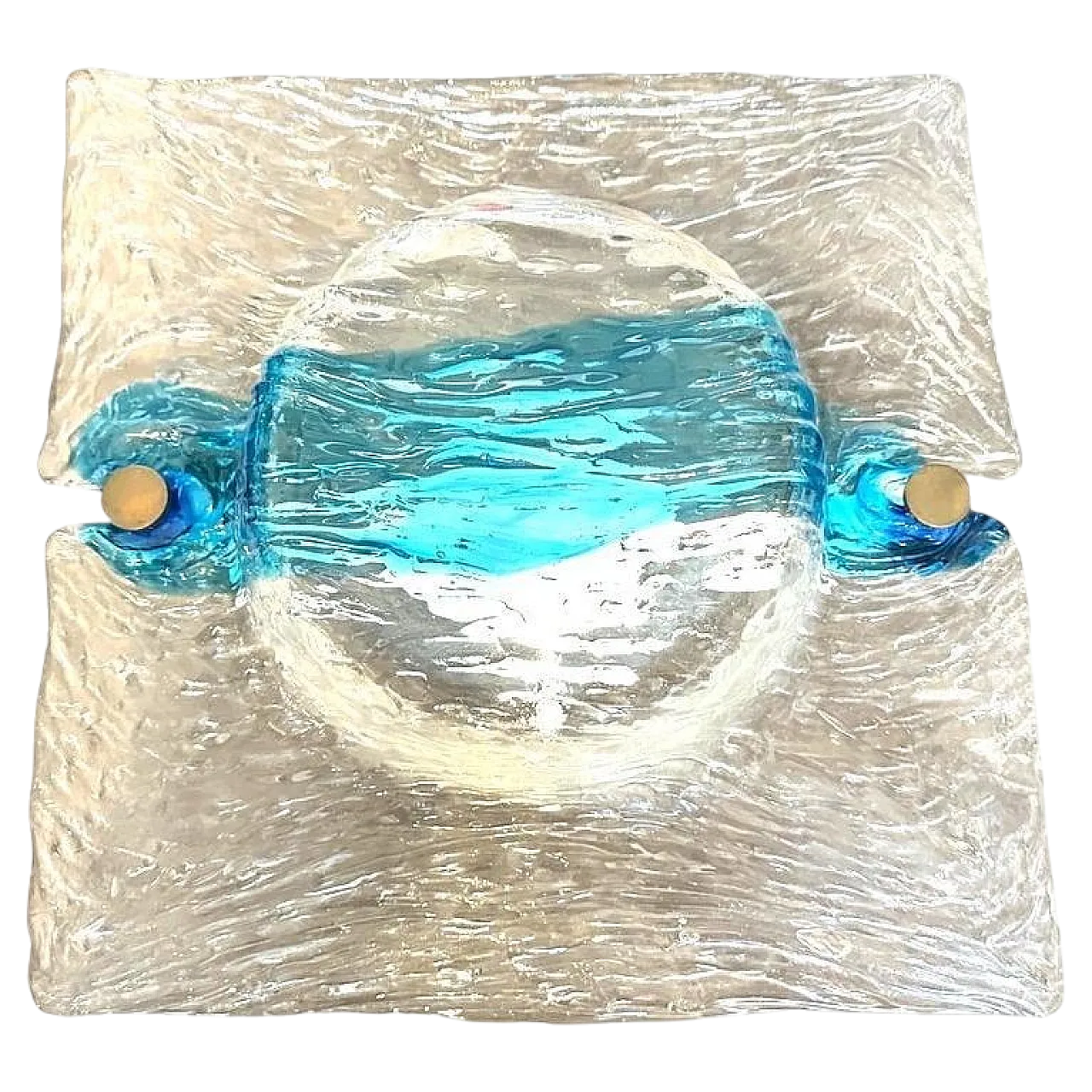 Applique in vetro Corteccia di Toni Zuccheri per Venini, anni '70 16