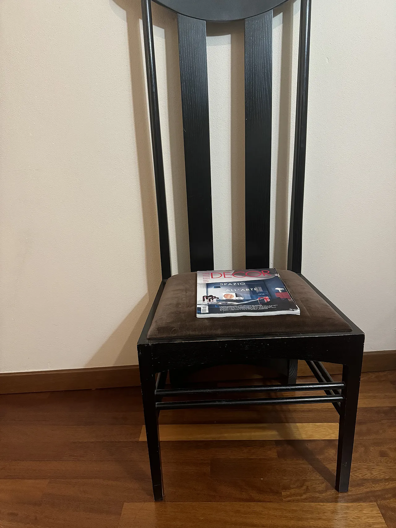 Argy chair by Charles Mackintosh for Cassina, 70s 3