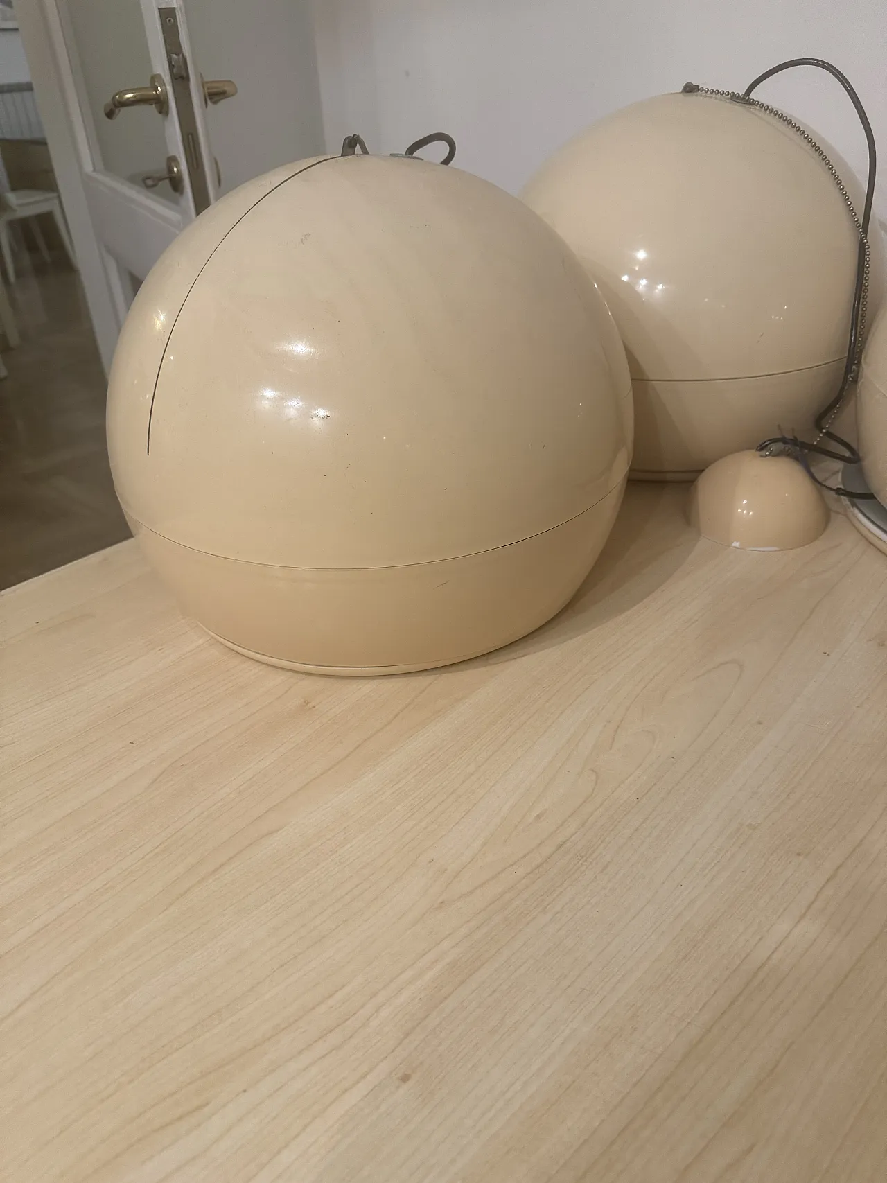 Lampadario Pallade di Artemide, anni '70 4